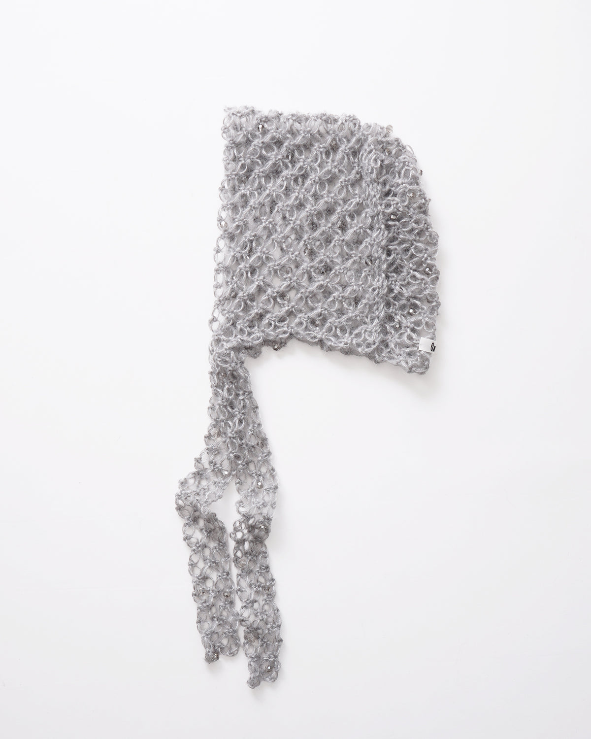 Hand Crochet Hoodie with Bijou - 7