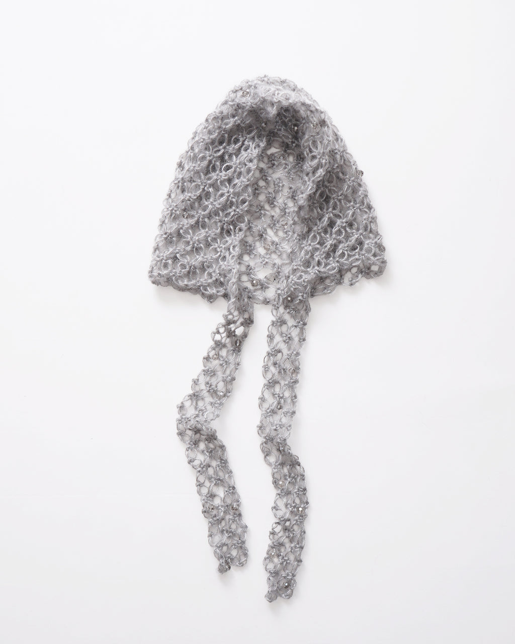 Hand Crochet Hoodie with Bijou - 7