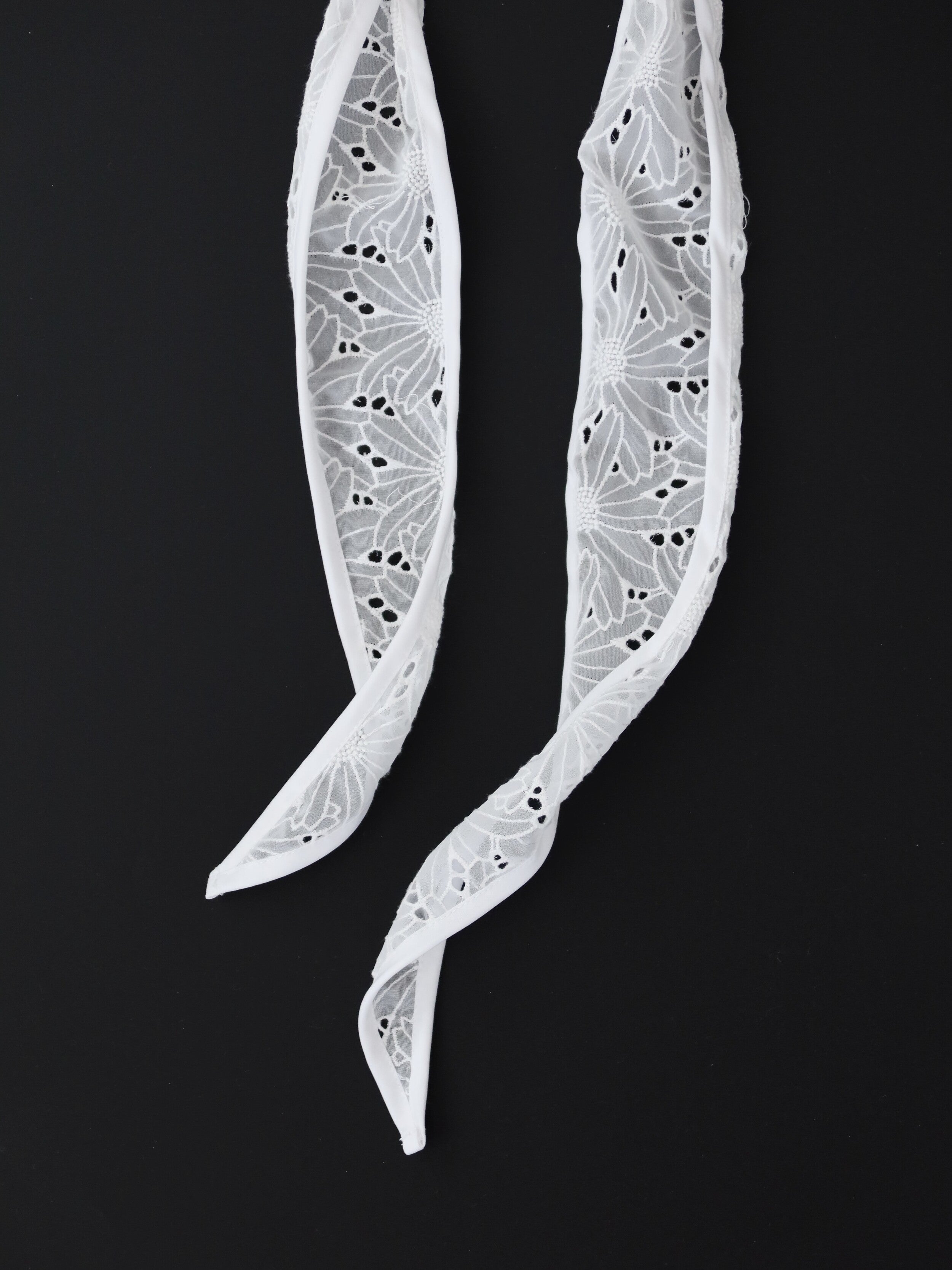 "CROCHEANT" Hood Scarf Eyelet no.3