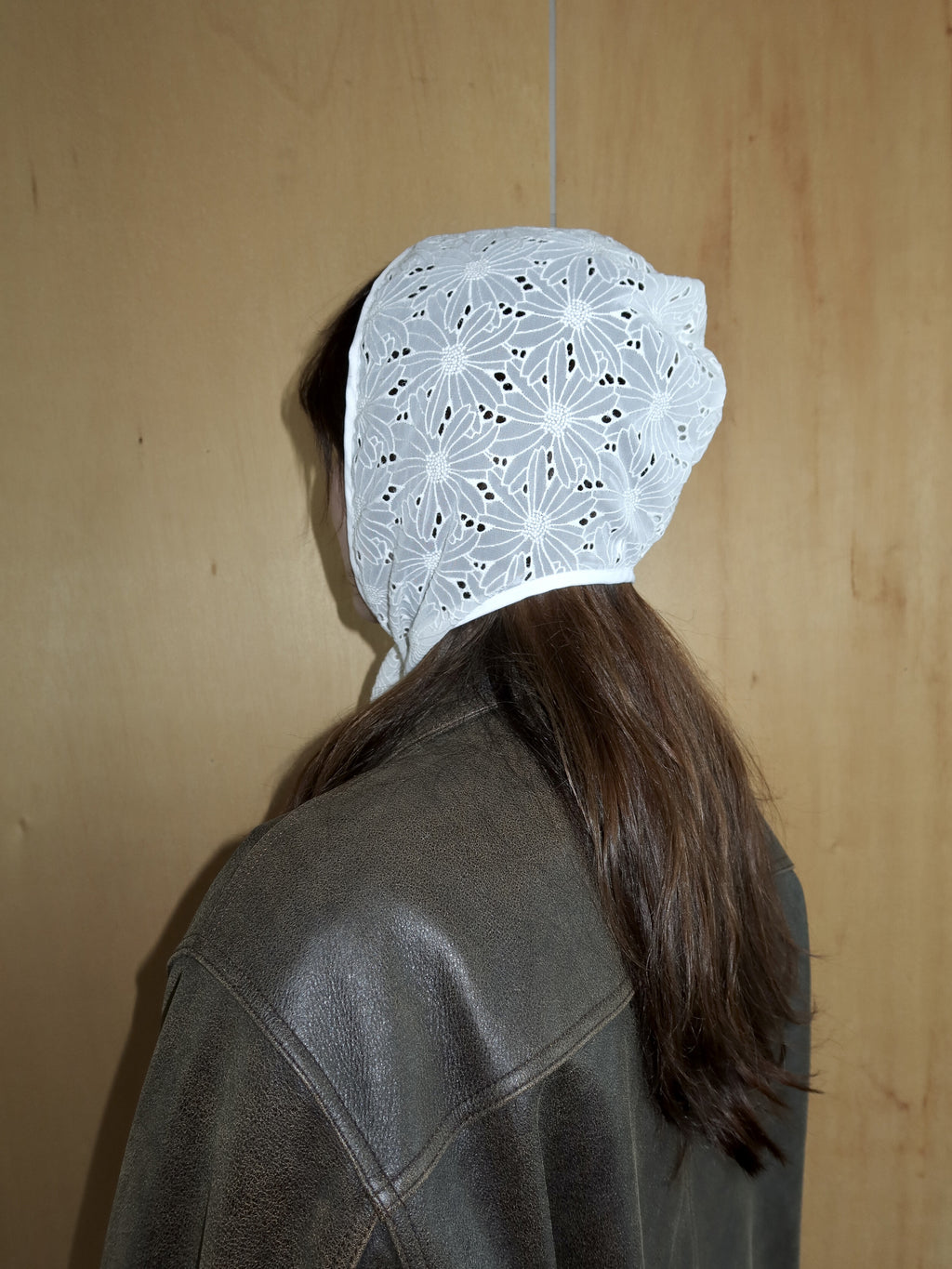 "CROCHEANT" Hood Scarf Eyelet no.3