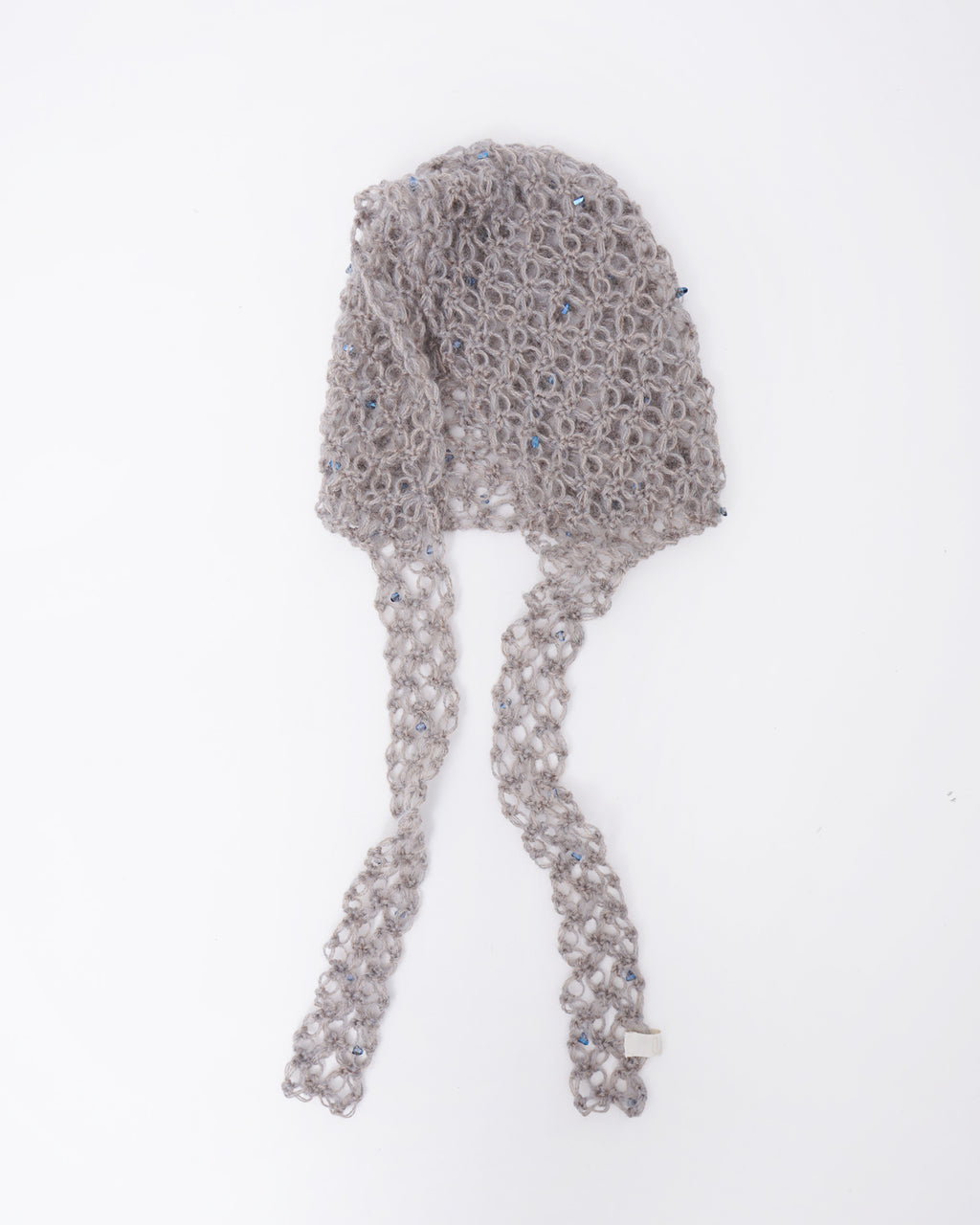 Hand Crochet Hoodie with Bijou 01