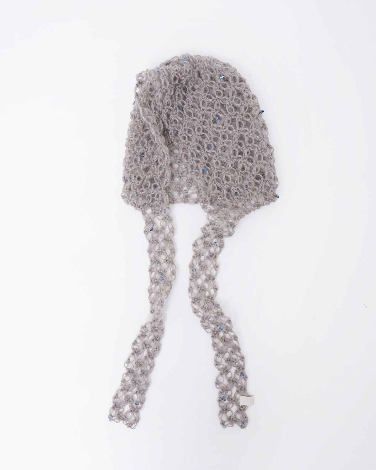 Hand Crochet Hoodie with Bijou 01