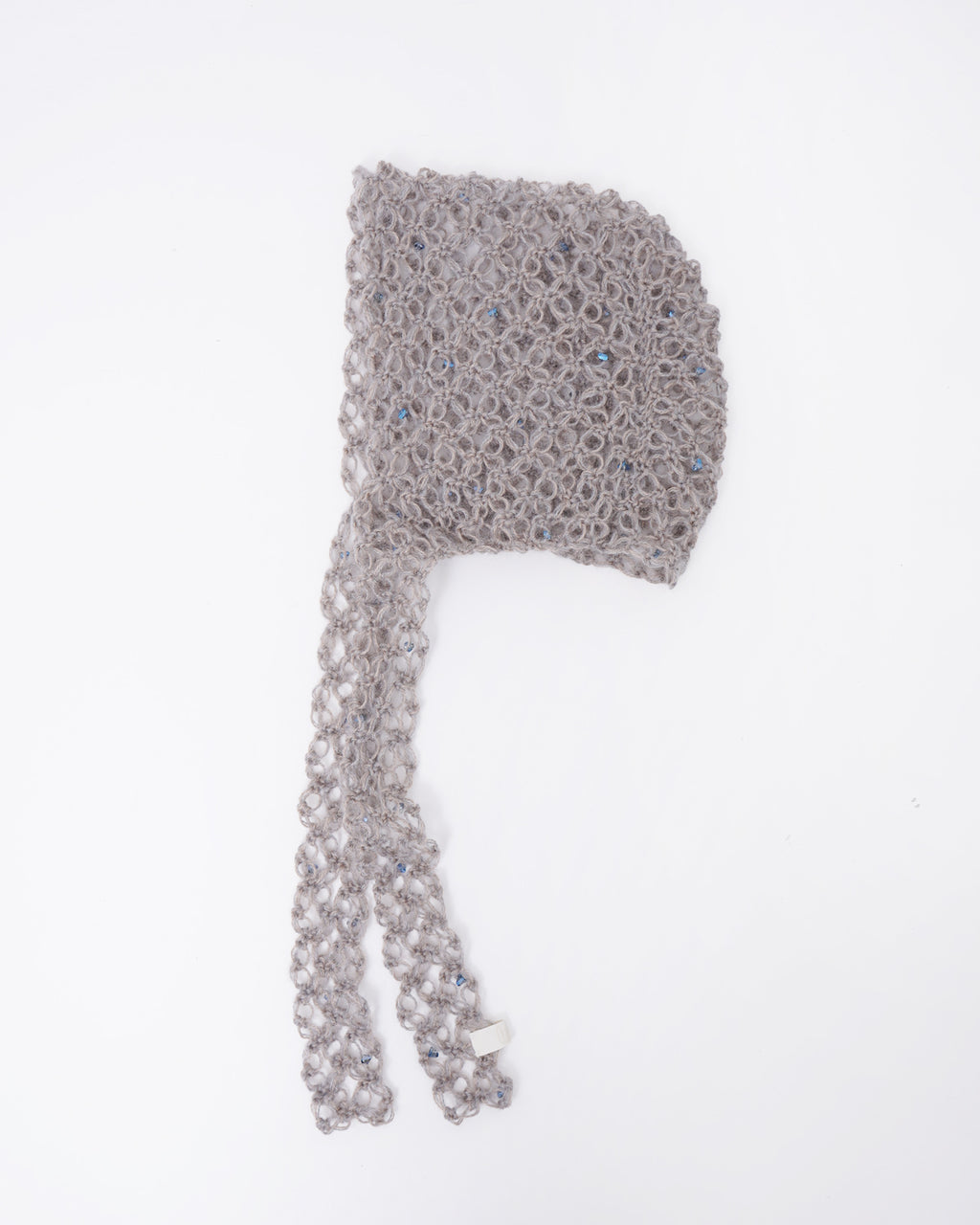 Hand Crochet Hoodie with Bijou 01