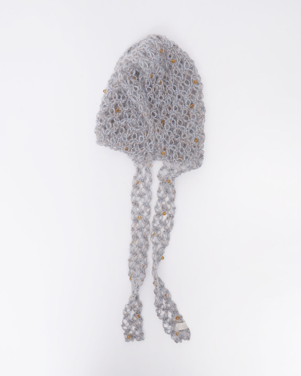 Hand Crochet Hoodie with Bijou 02