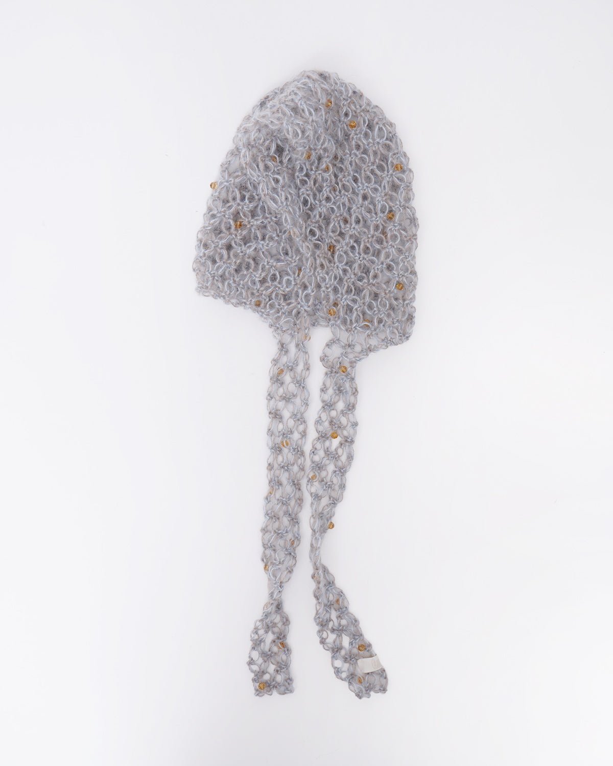 Hand Crochet Hoodie with Bijou 02