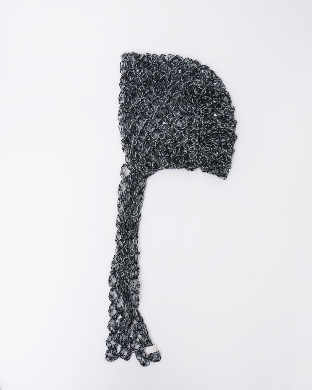 Hand Crochet Hoodie with Bijou 03