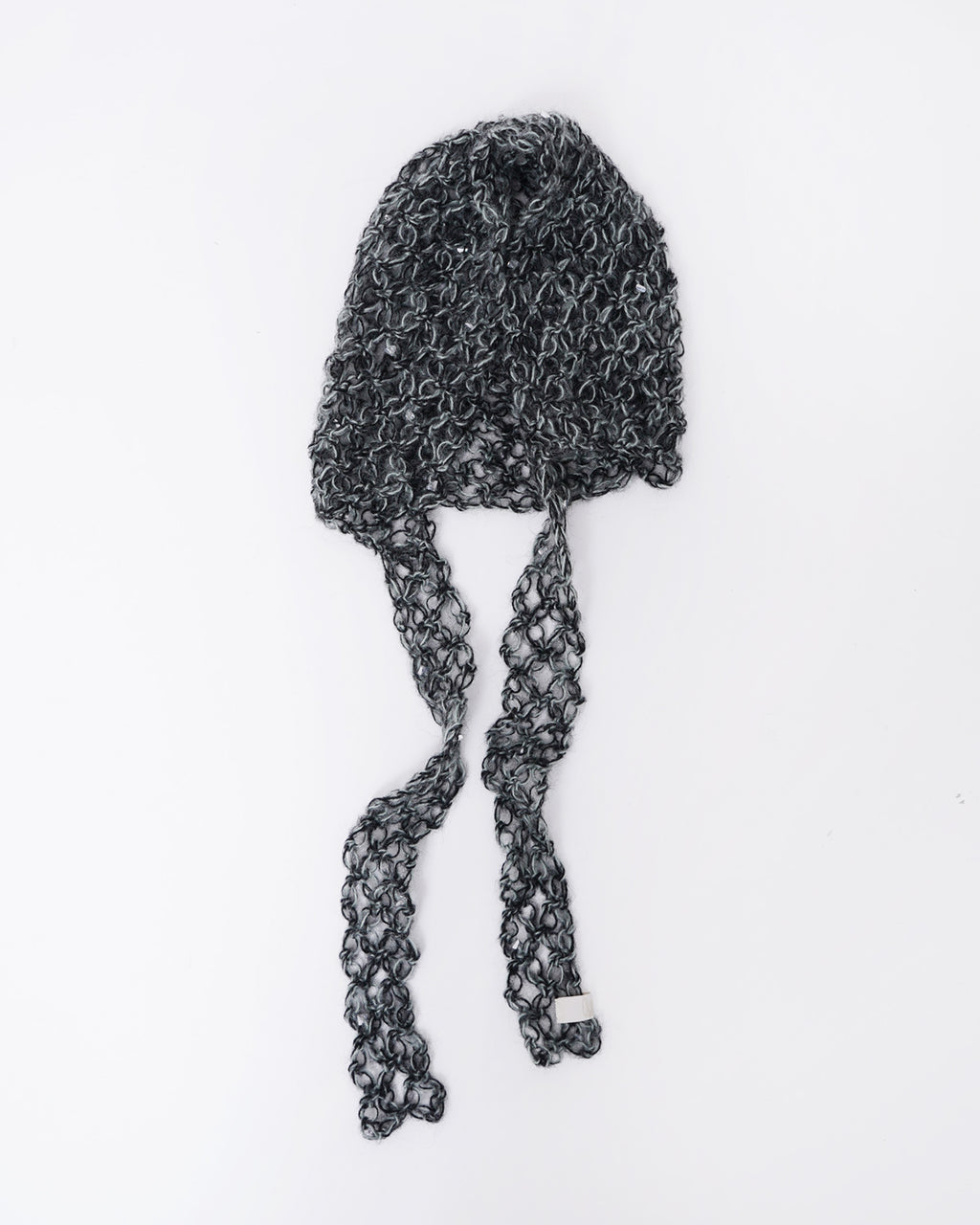 Hand Crochet Hoodie with Bijou 03