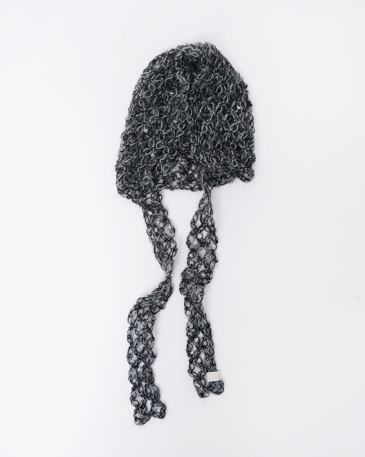 Hand Crochet Hoodie with Bijou 03