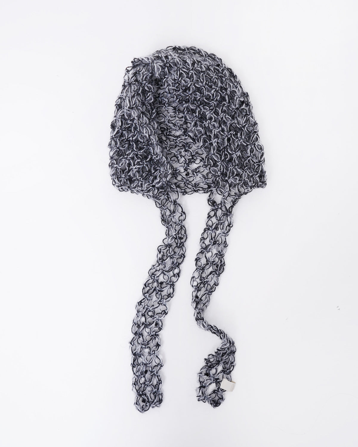 Hand Crochet Hoodie with Bijou 04