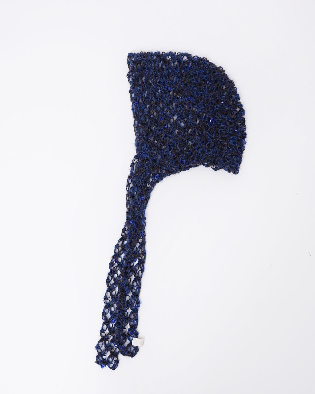 Hand Crochet Hoodie with Bijou 05