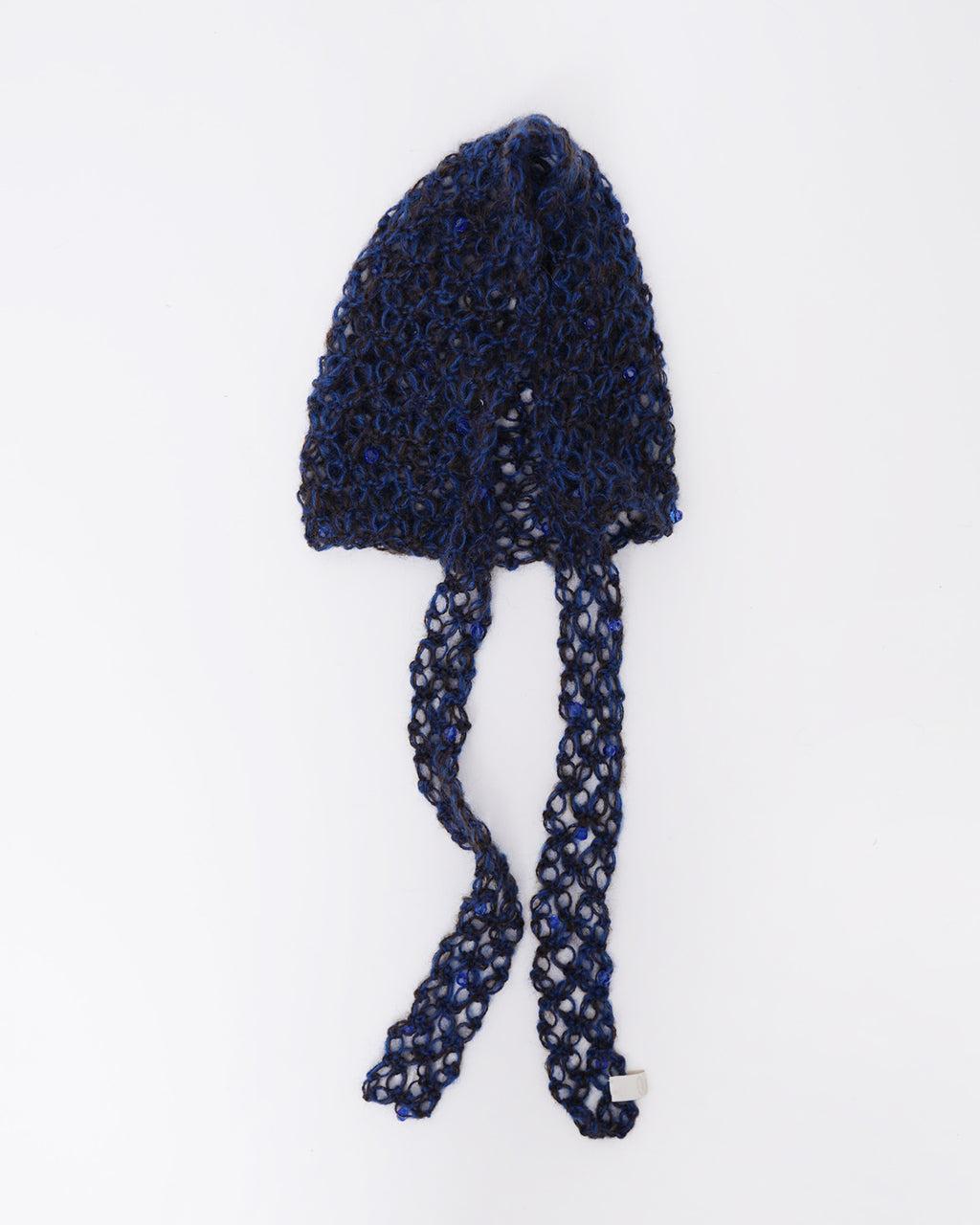 Hand Crochet Hoodie with Bijou 05