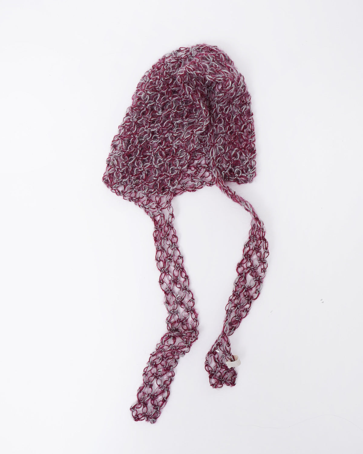 Hand Crochet Hoodie with Bijou 06