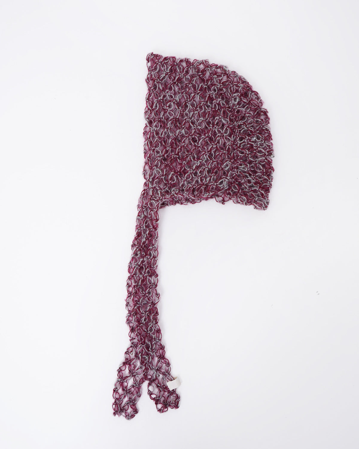 Hand Crochet Hoodie with Bijou 06