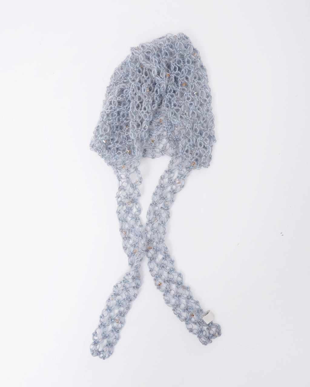 Hand Crochet Hoodie with Bijou 07