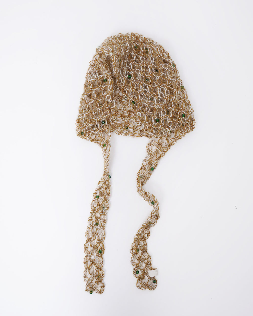 Hand Crochet Hoodie with Bijou 08