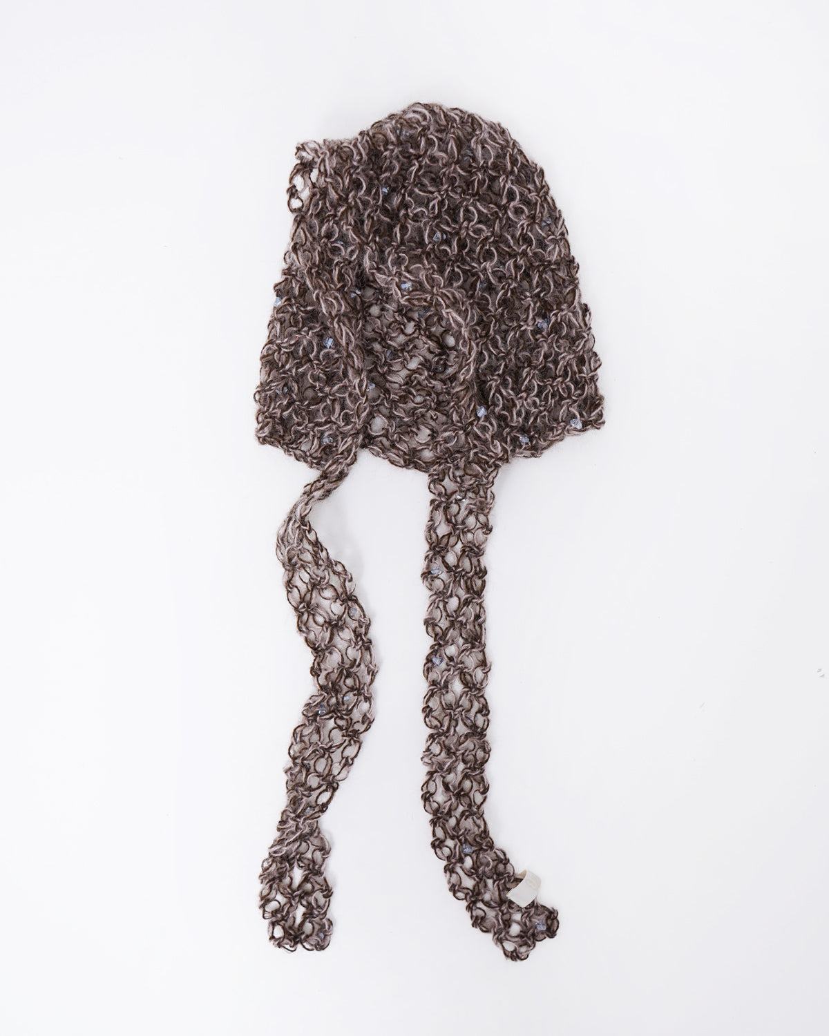 Hand Crochet Hoodie with Bijou 09