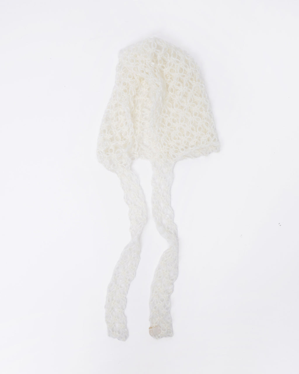 Hand Crochet Hoodie with Bijou 10