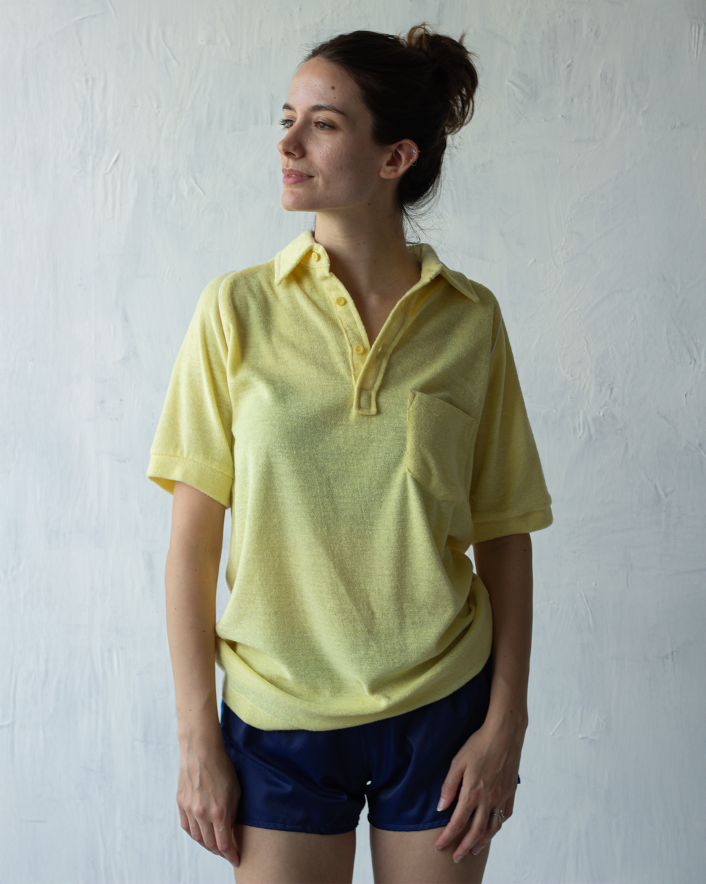Piled Polo Shirt