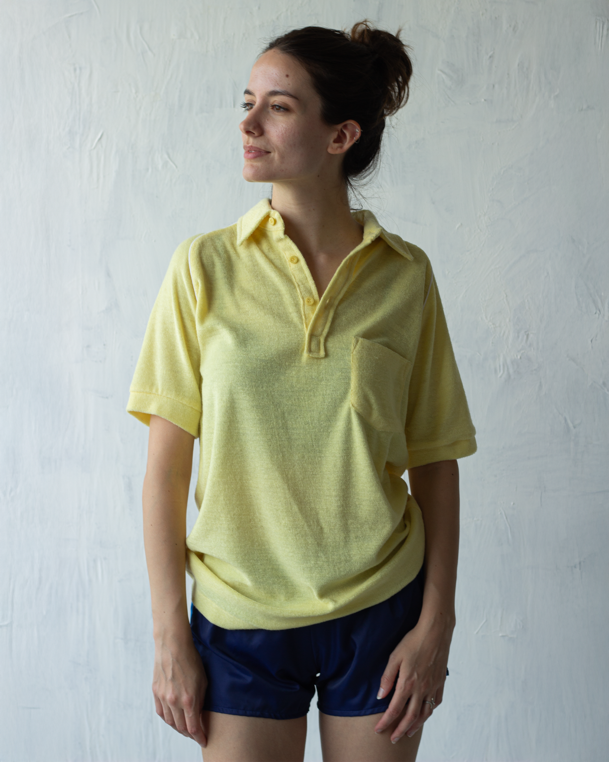 Piled Polo Shirt