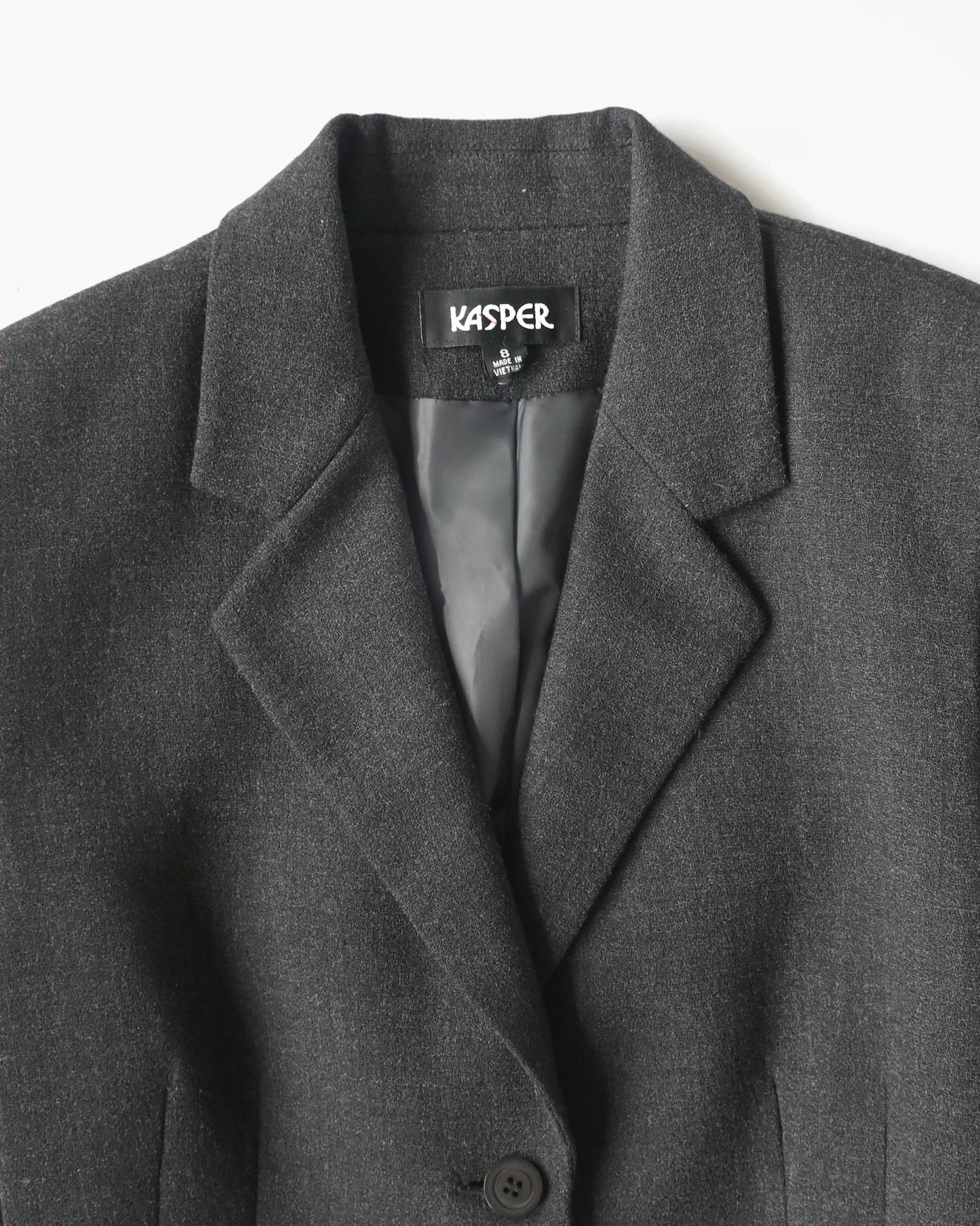 Wool Blazer - Gray