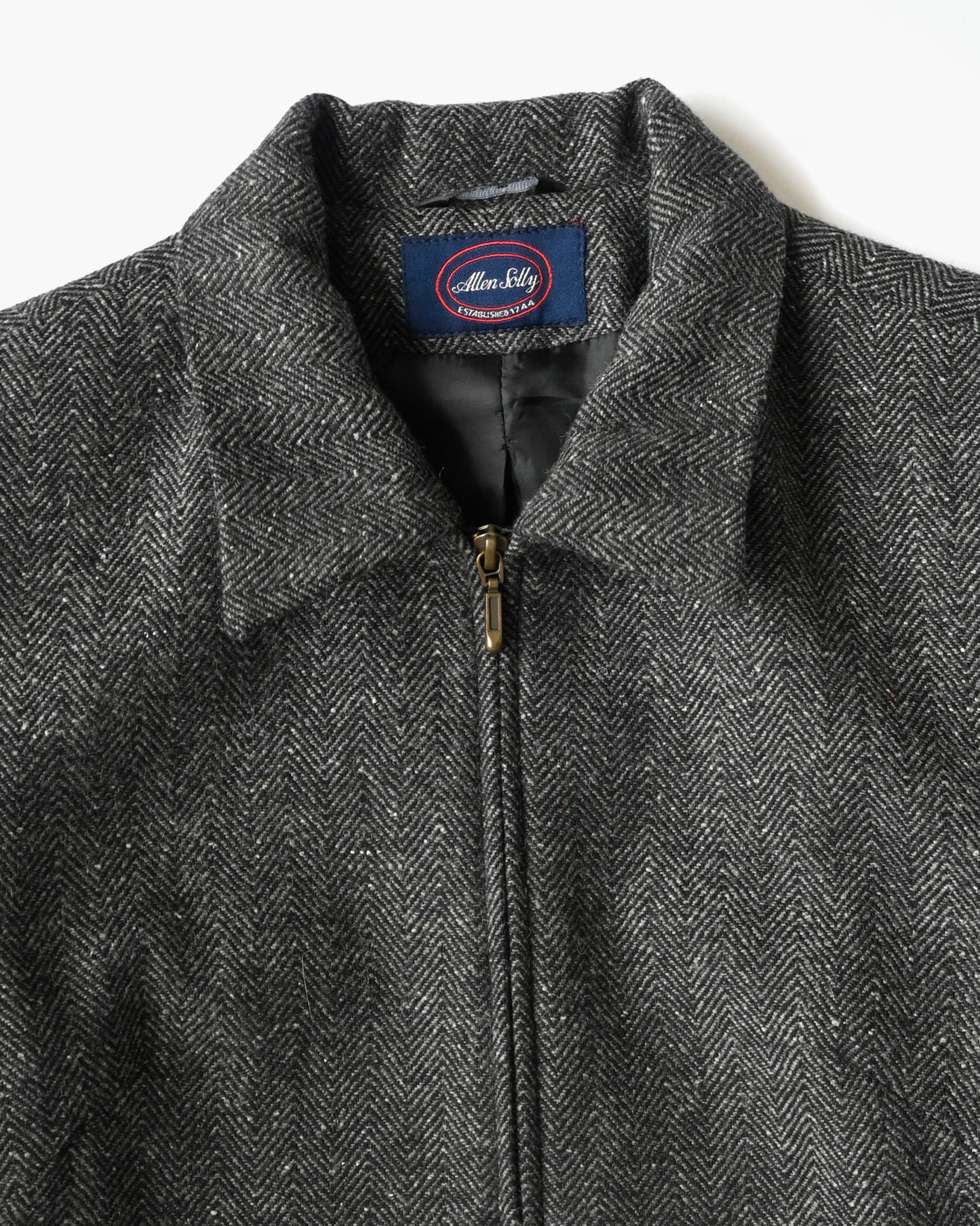 Wool Zip-up Blazer