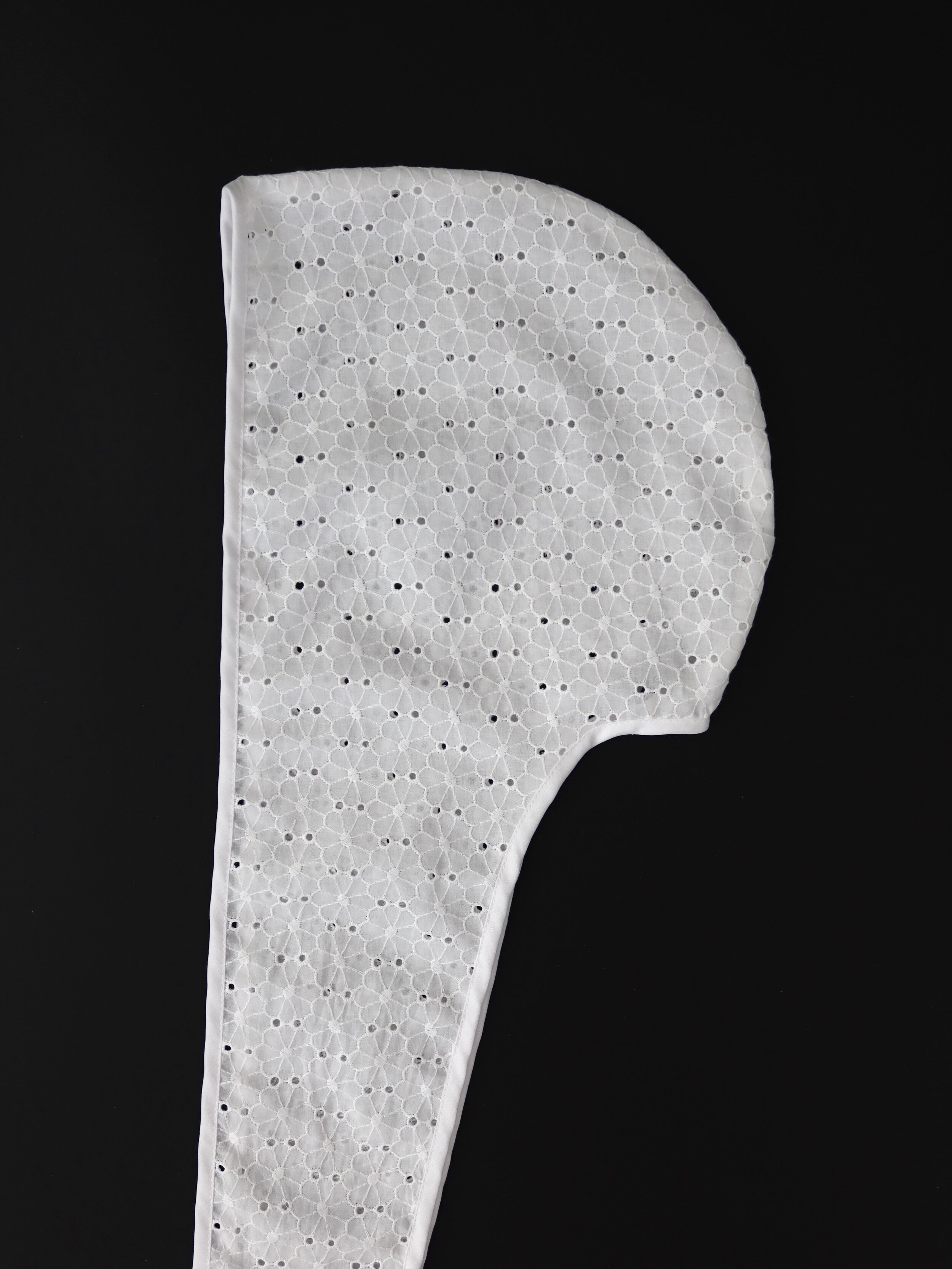 "CROCHEANT" Hood Scarf Eyelet no.1
