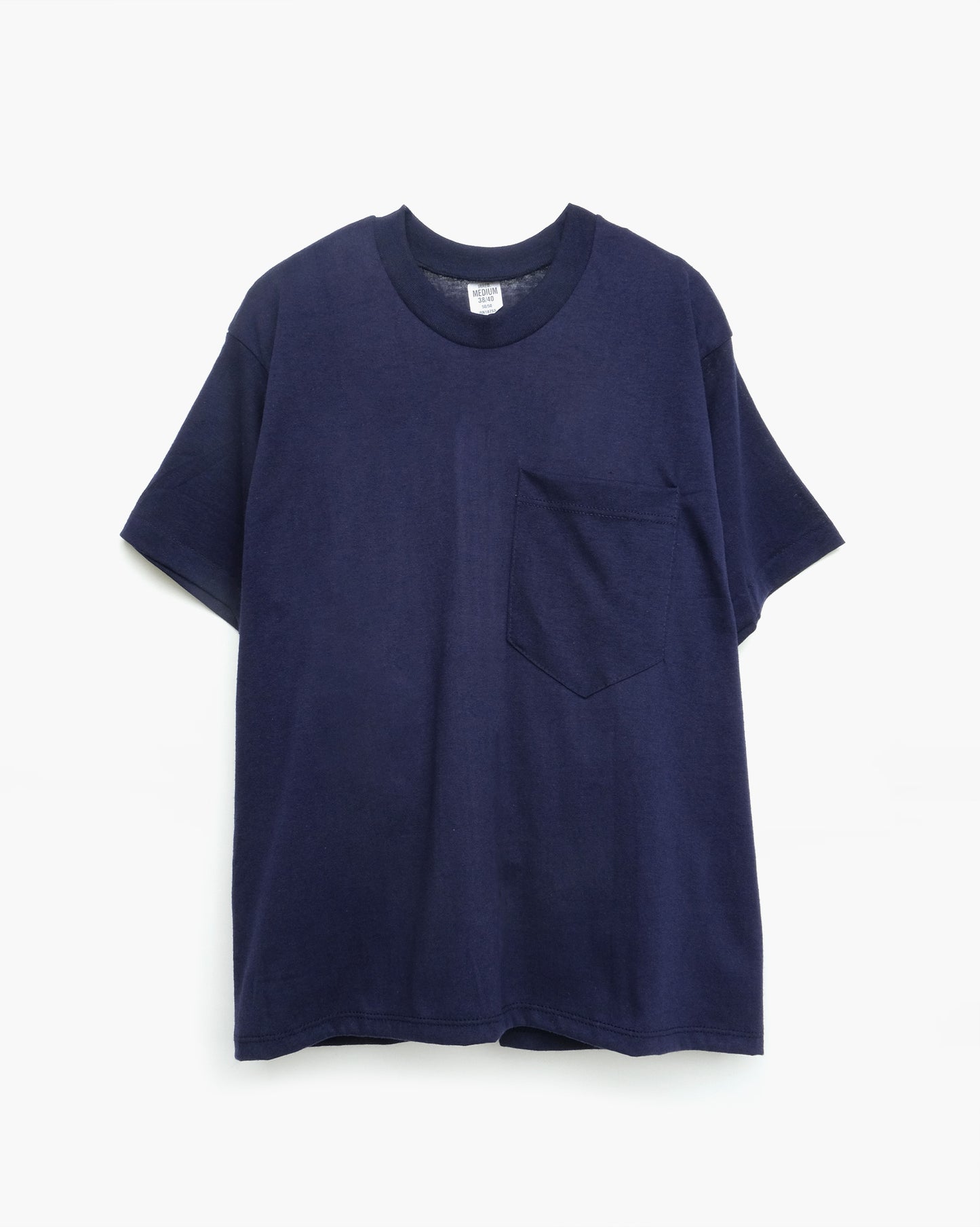 Navy Tee with  Pocket