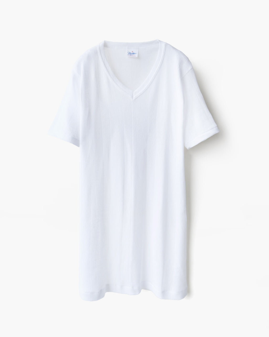 Miller White V-Neck Tee