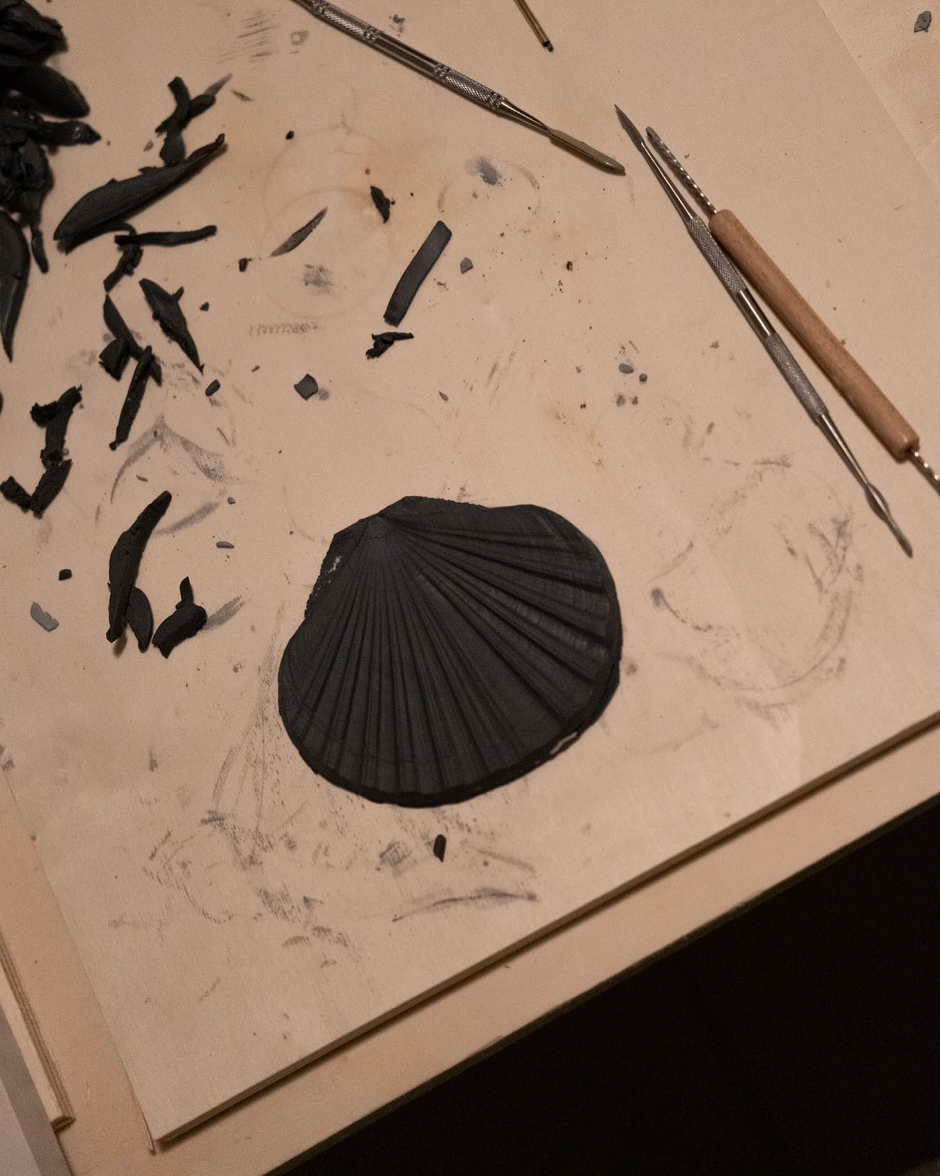 "MANA" Nocturnal Shell Amulet 07