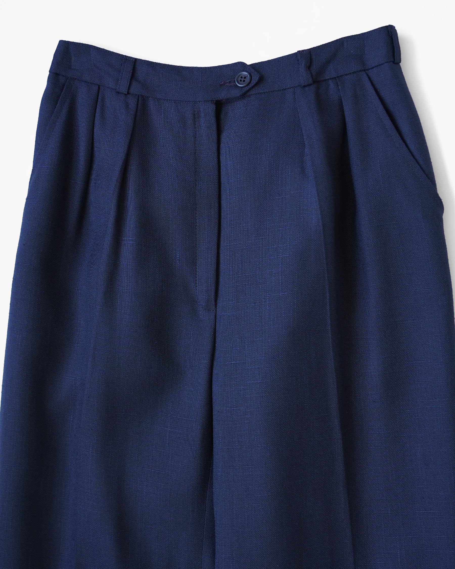 1970's High-Rise Double-Pleated Trousers