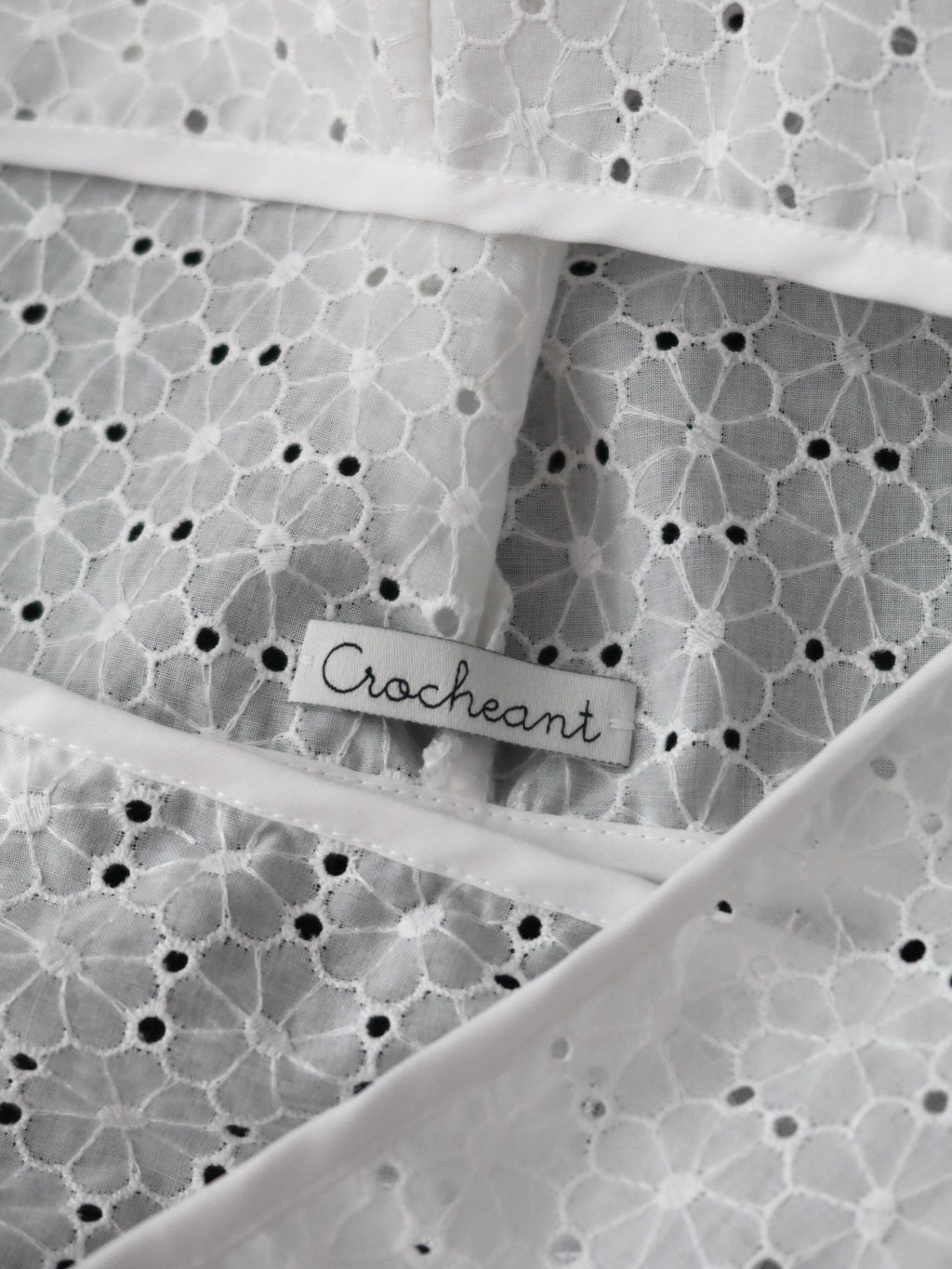 "CROCHEANT" Hood Scarf Eyelet no.1