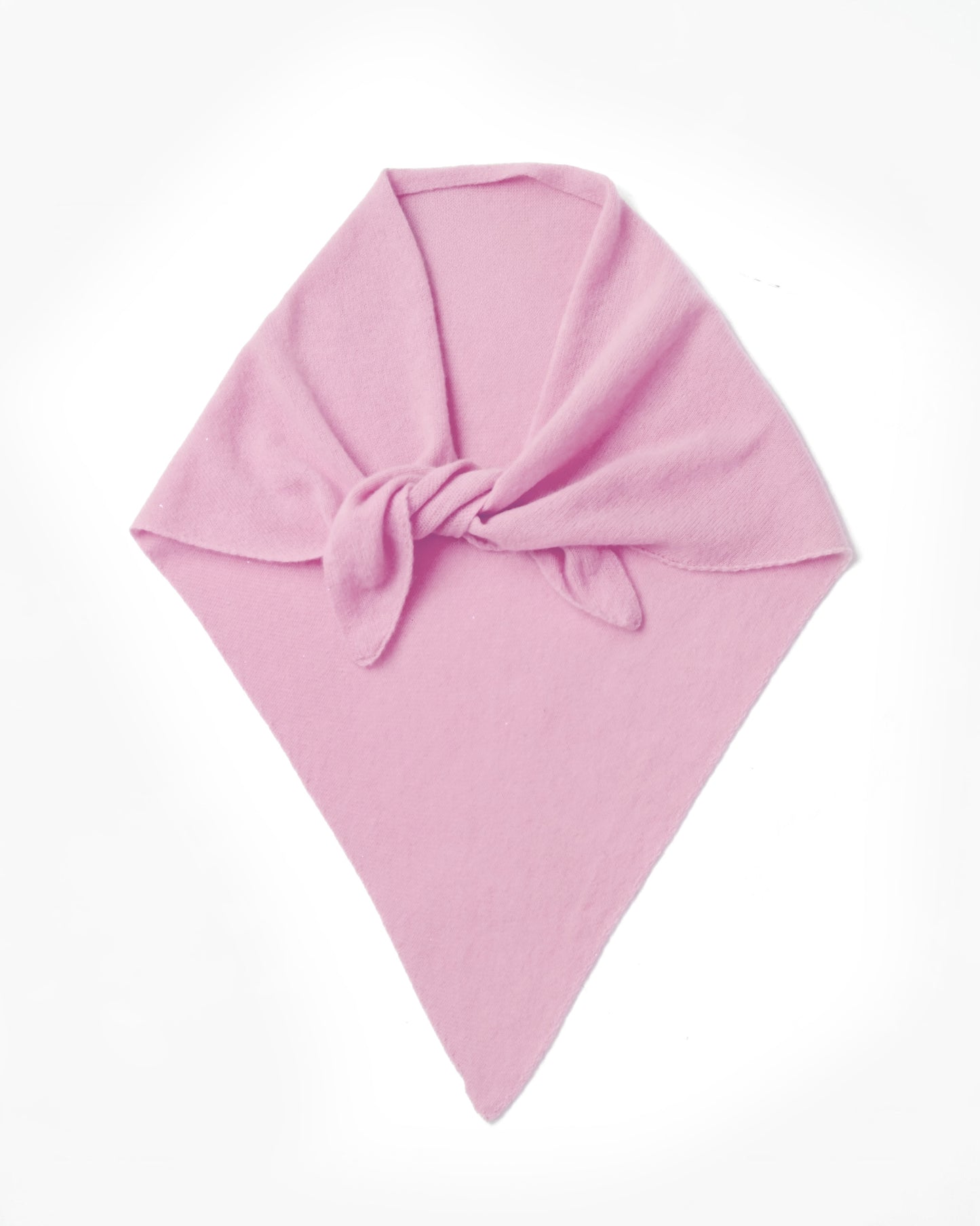 404 100% Cashmere Bandanna - Pink