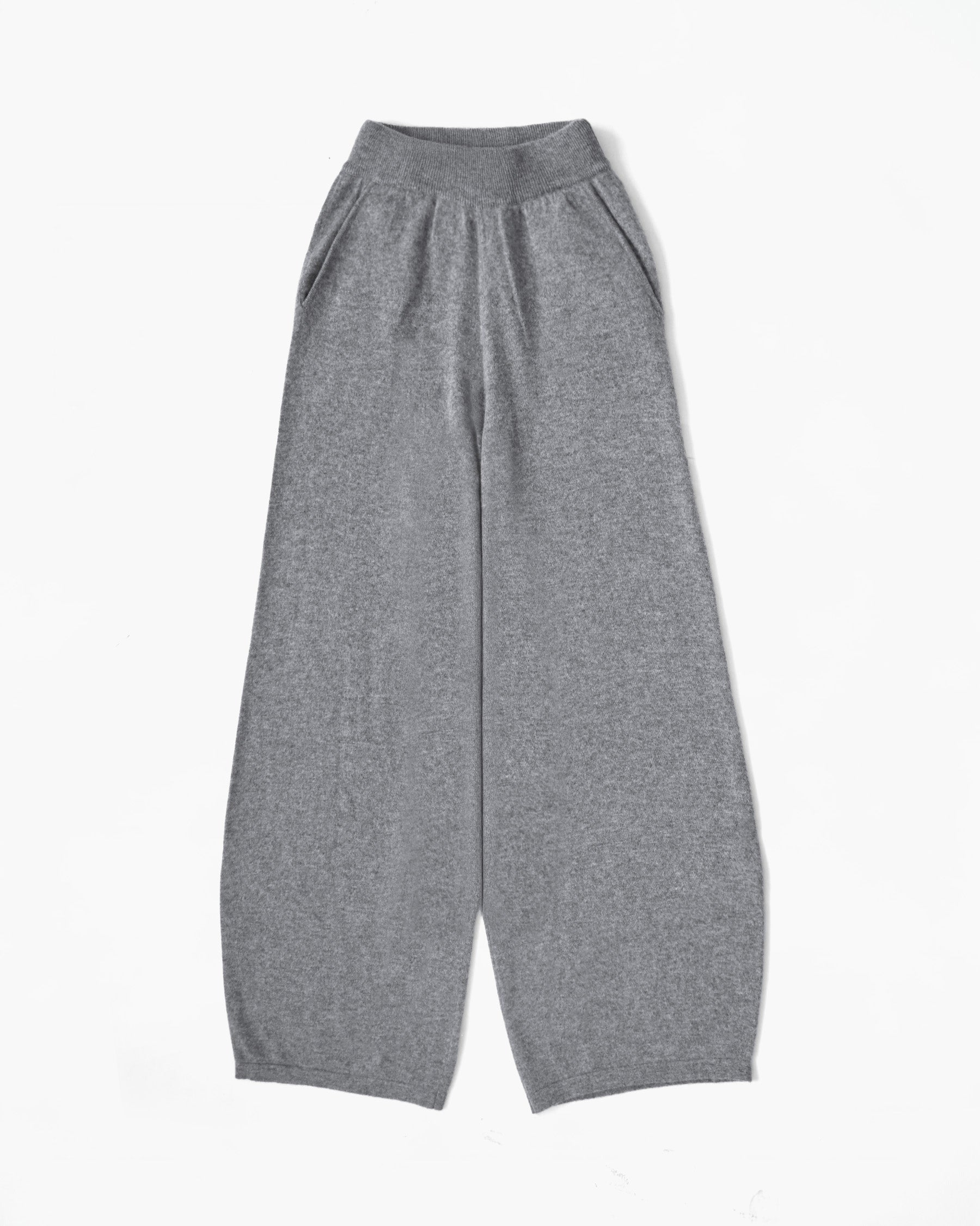 404 100% Cashmere Wide Pants - Gray