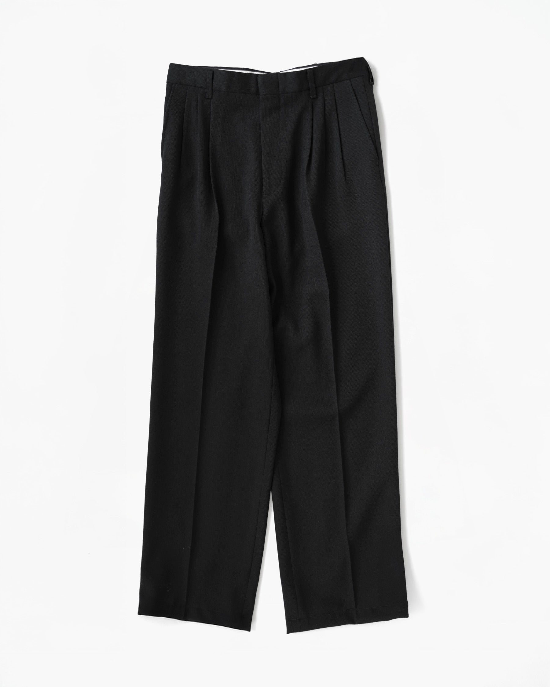 Double-Pleated Trousers