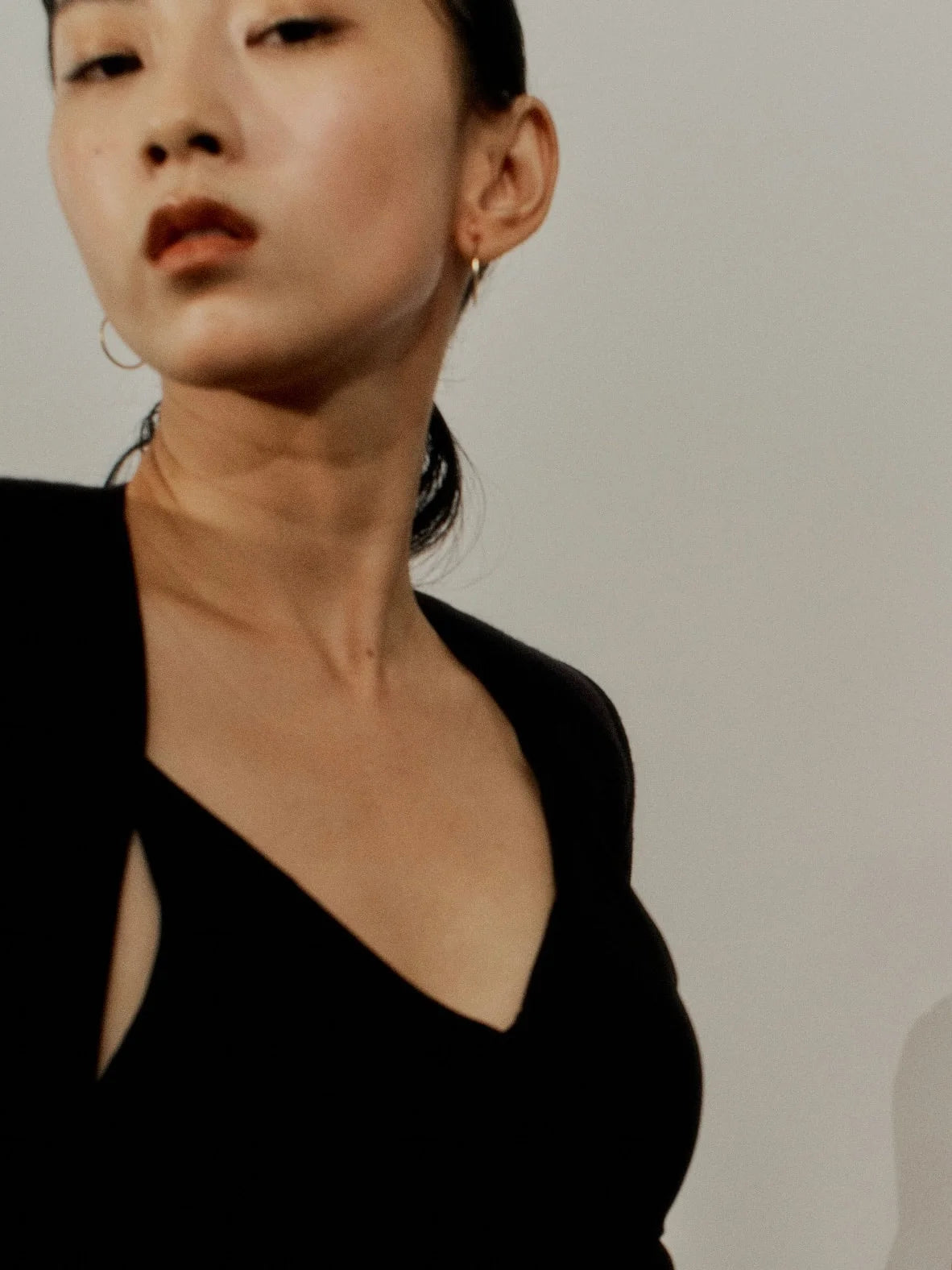 "rom" Camisole Bodysuit - Black