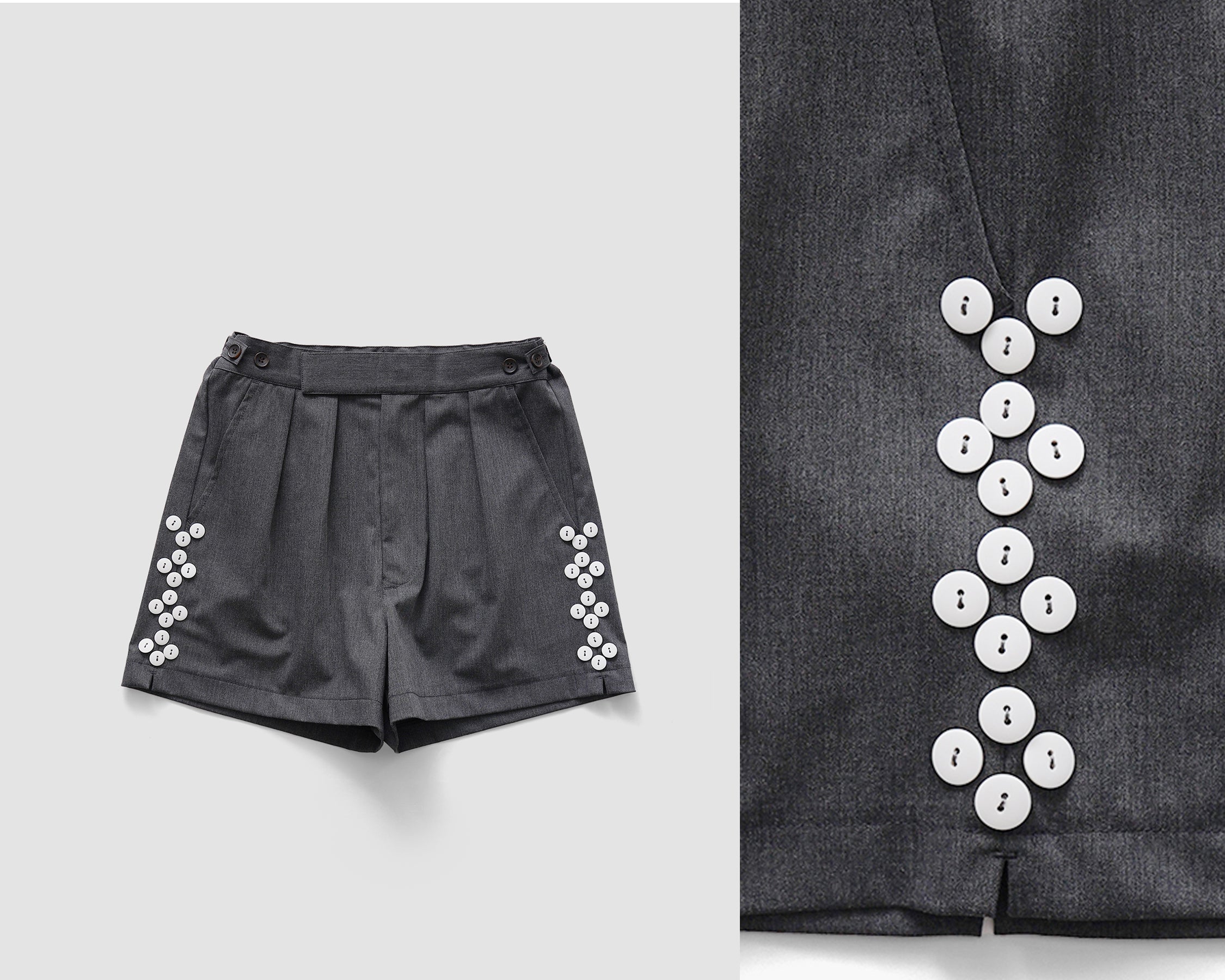 CMM × 404 "Button Patterned Shorts" by Angel Factory (13)