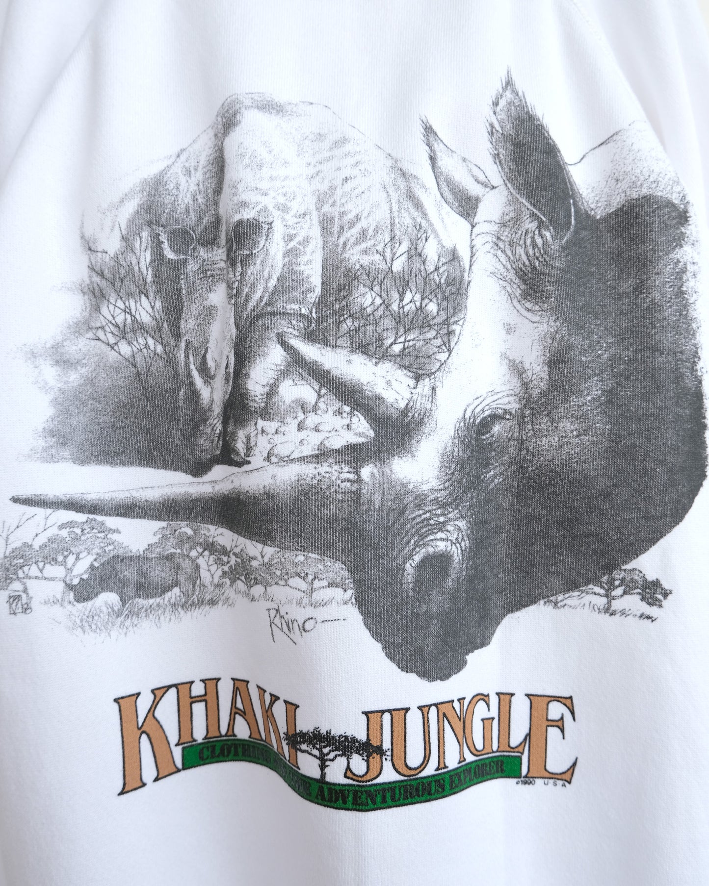 Safari Graphic Sweatshirt - Rhinoceros