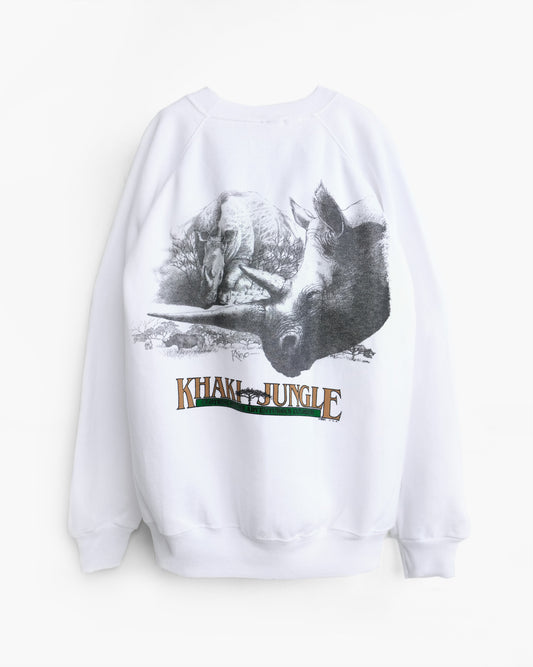 Safari Graphic Sweatshirt - Rhinoceros