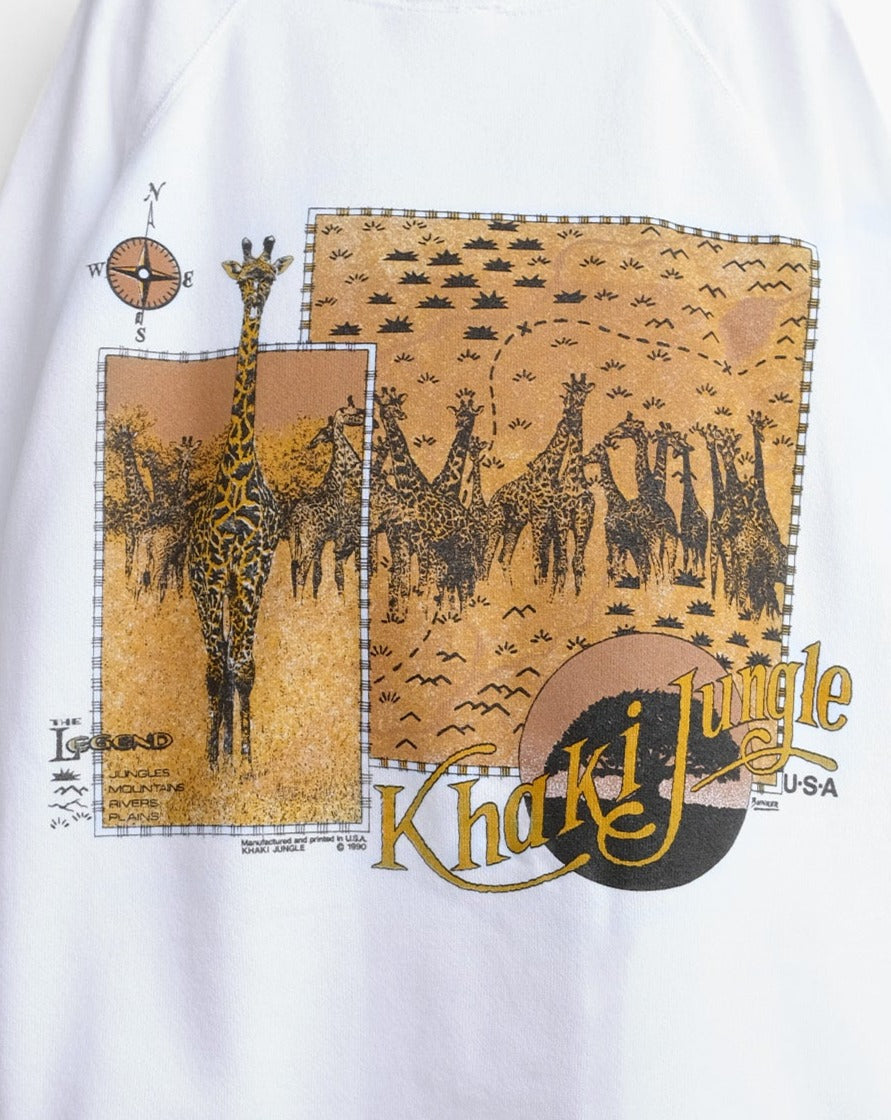Safari Graphic Sweatshirt - Giraffe