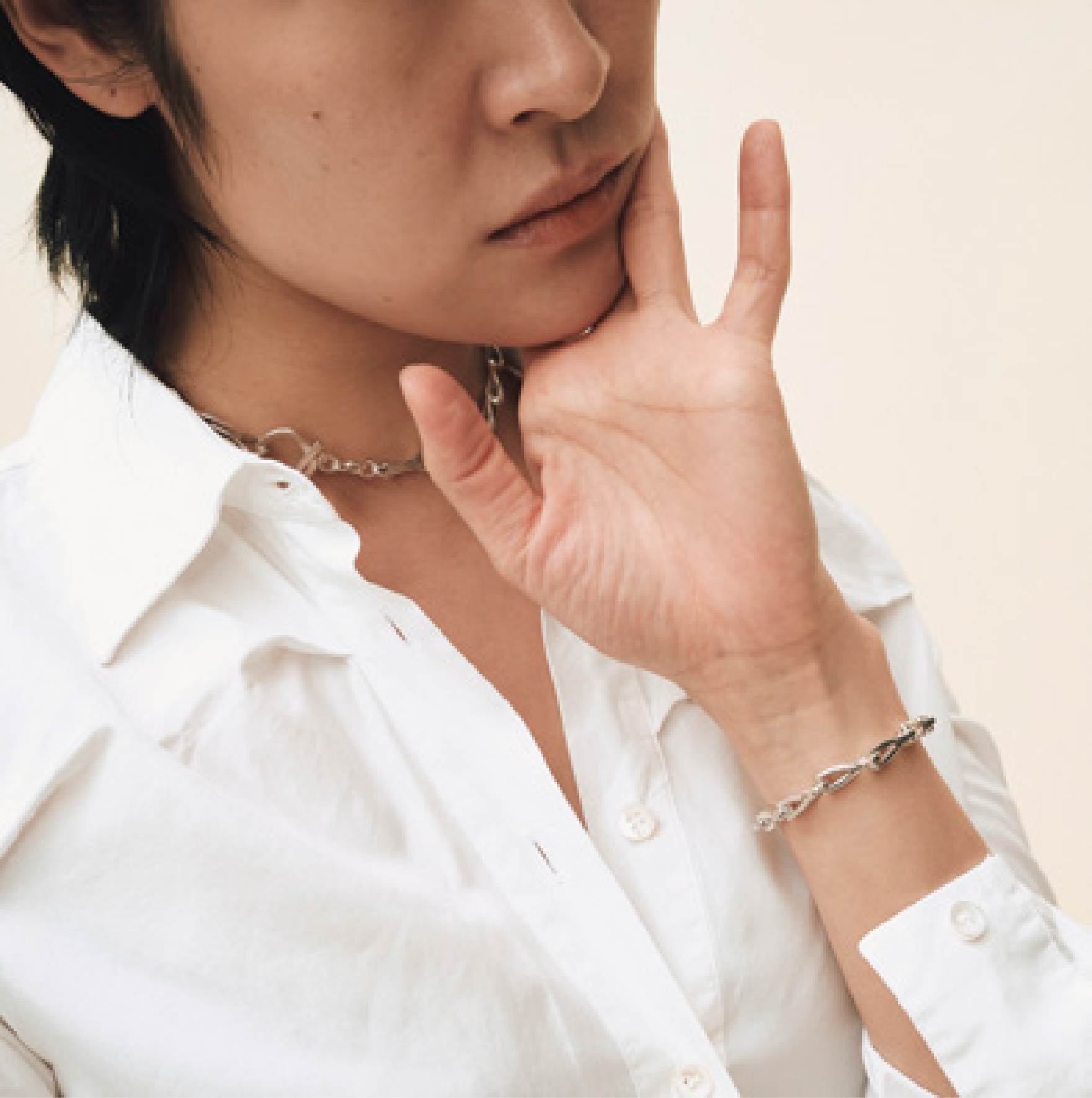 Long Link Bracelet