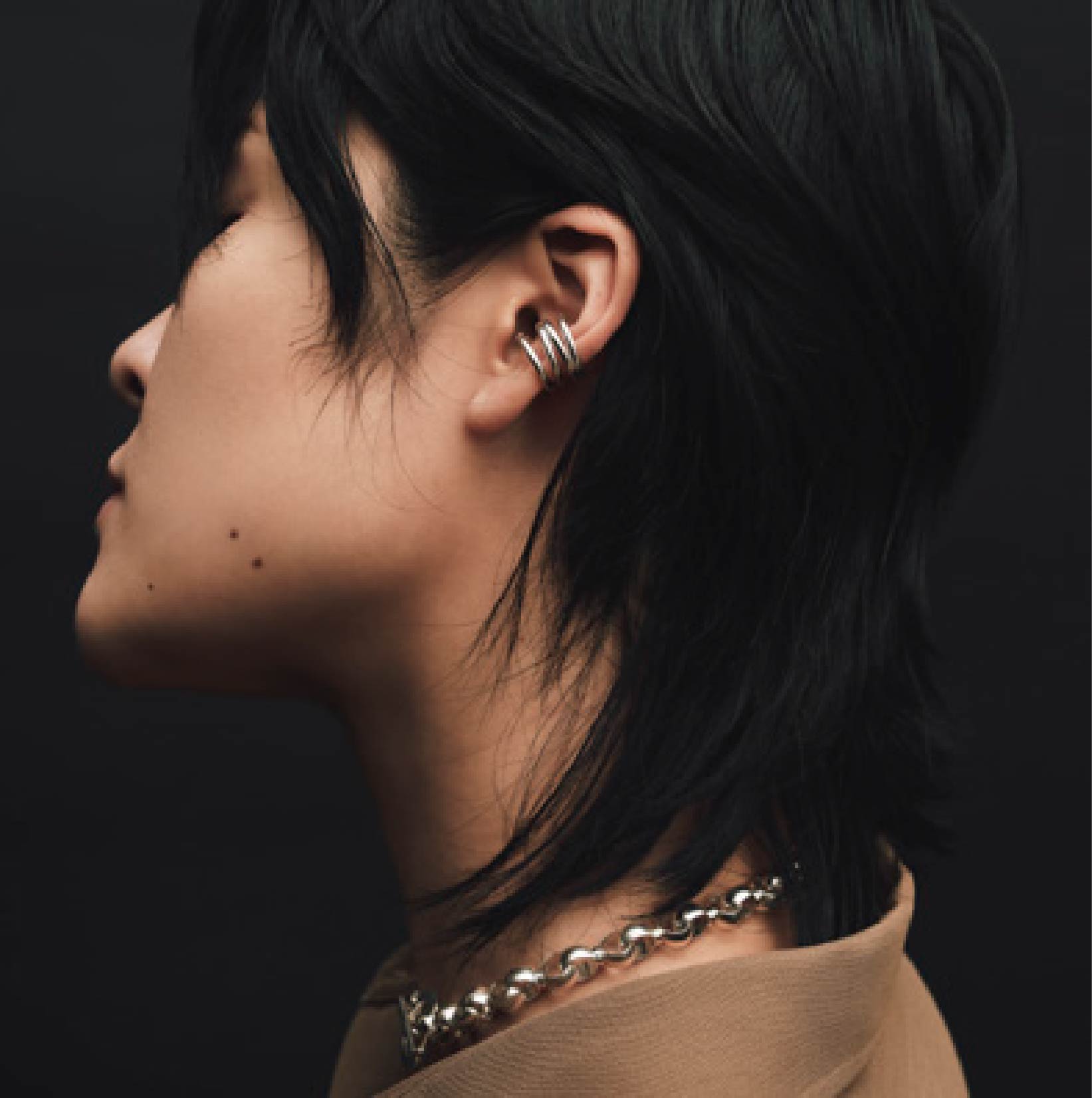 Coil Ear Cuff - Gold