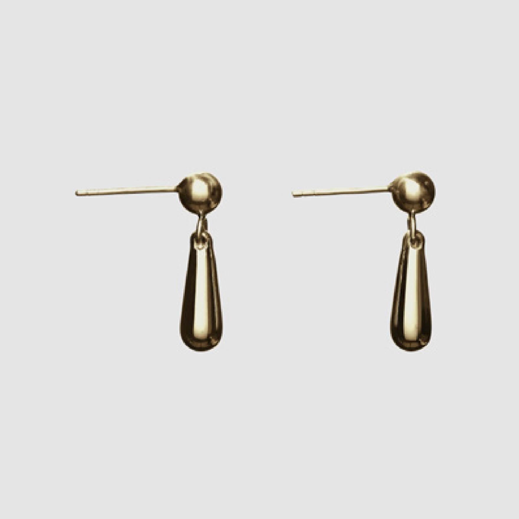 Blob Earring - Gold