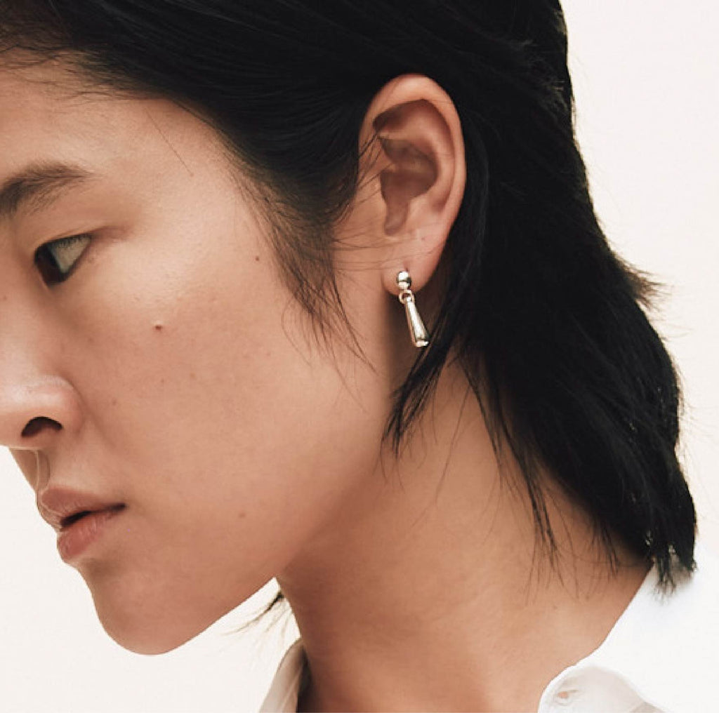 Blob Earring - Gold