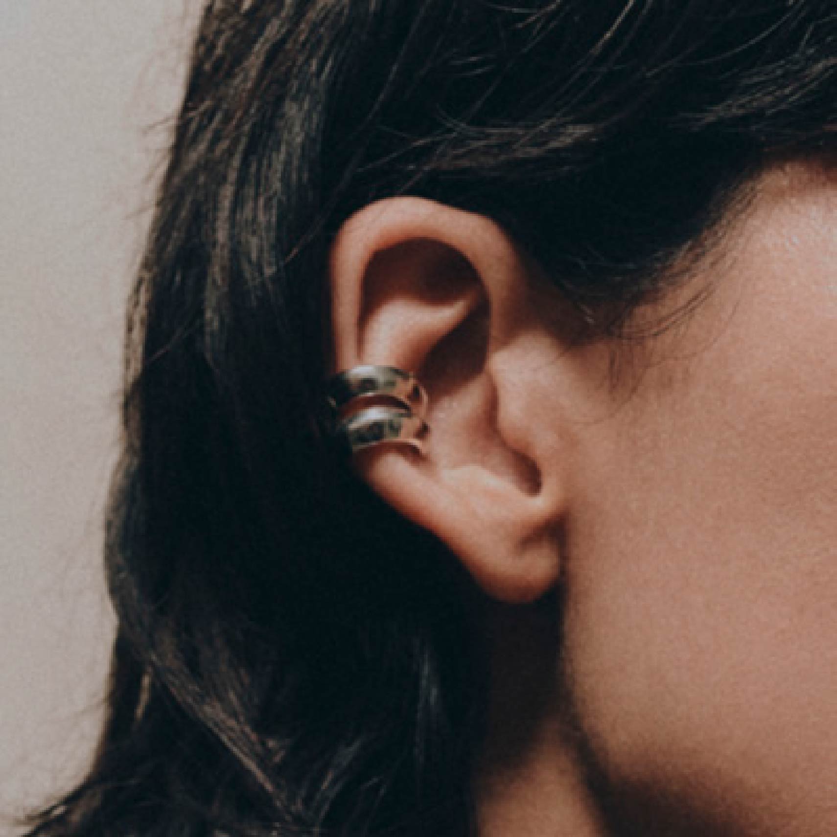 Split Ear Cuff - Silver