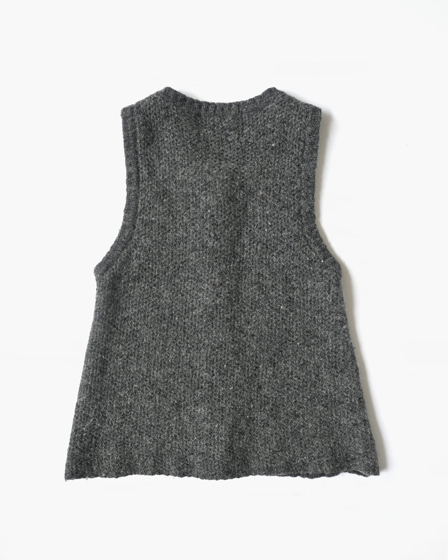 Wool Vest - Grey