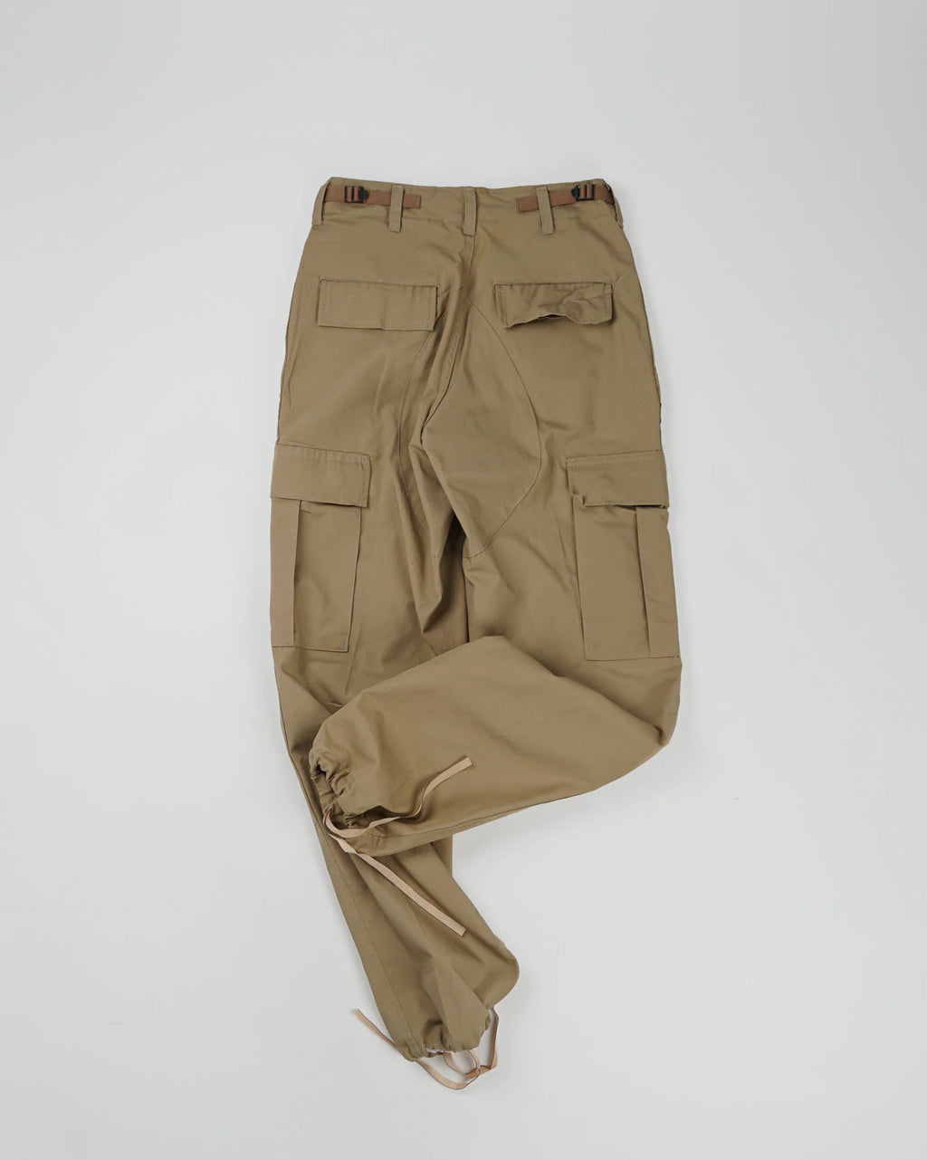 US Cotton x Poly 6 Pockets Pants  Beige