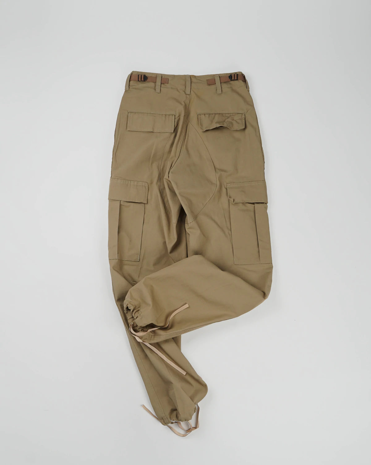 US Cotton x Poly 6 Pockets Pants  Beige