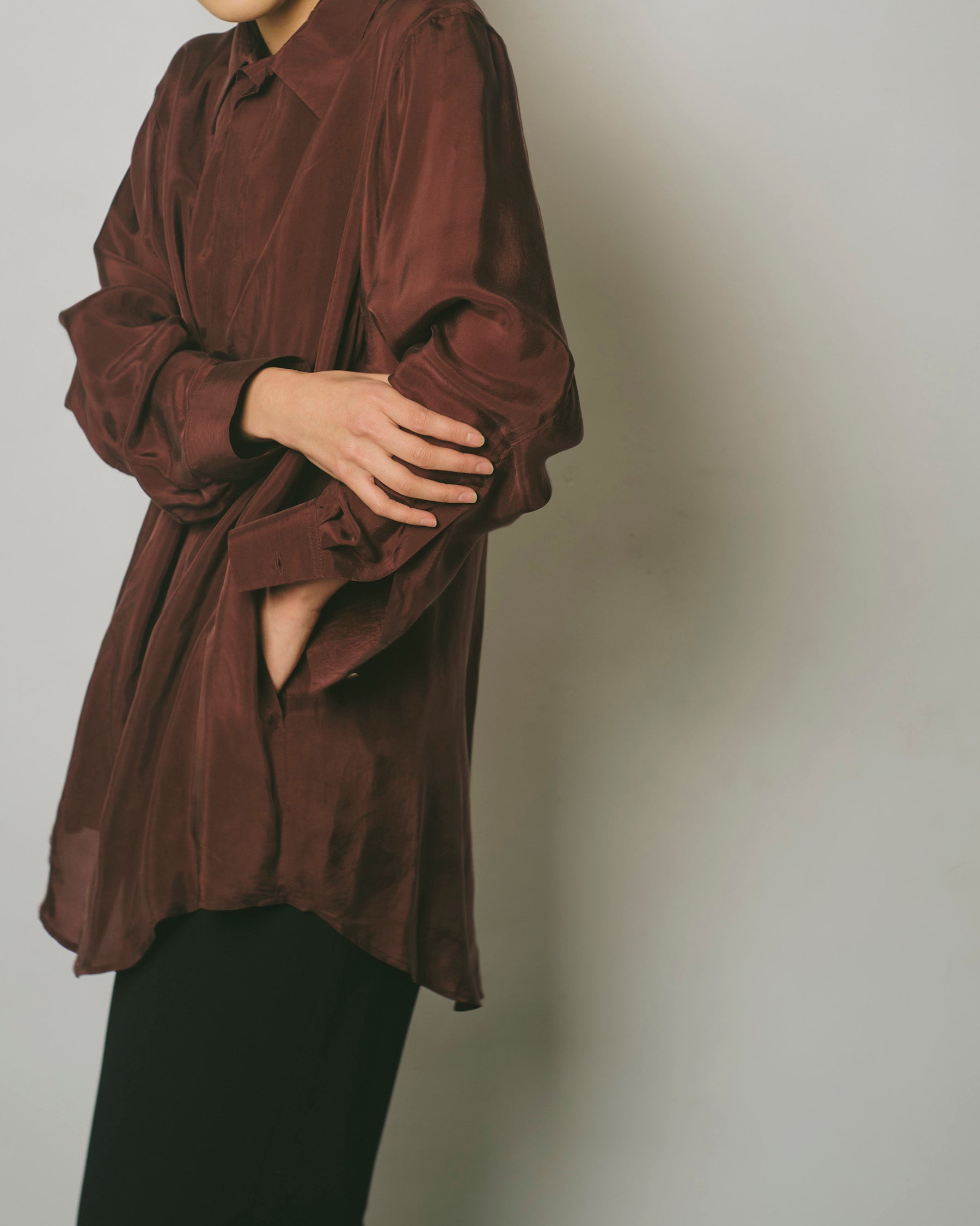 404 100% Cupra Sheer Shirt (LONG with Pockets)