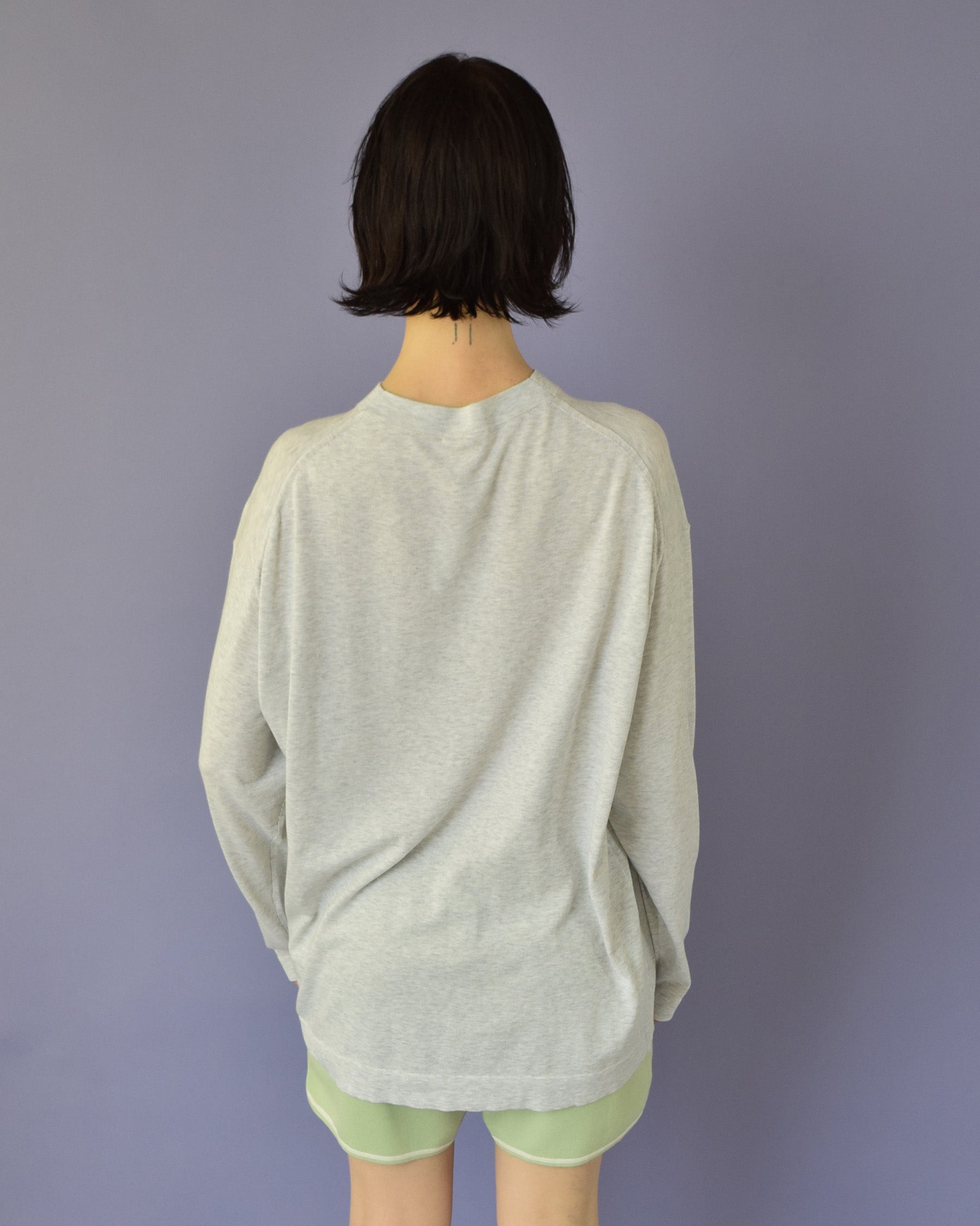 "RYE TENDER" Sullivan Long Tee L.Gray