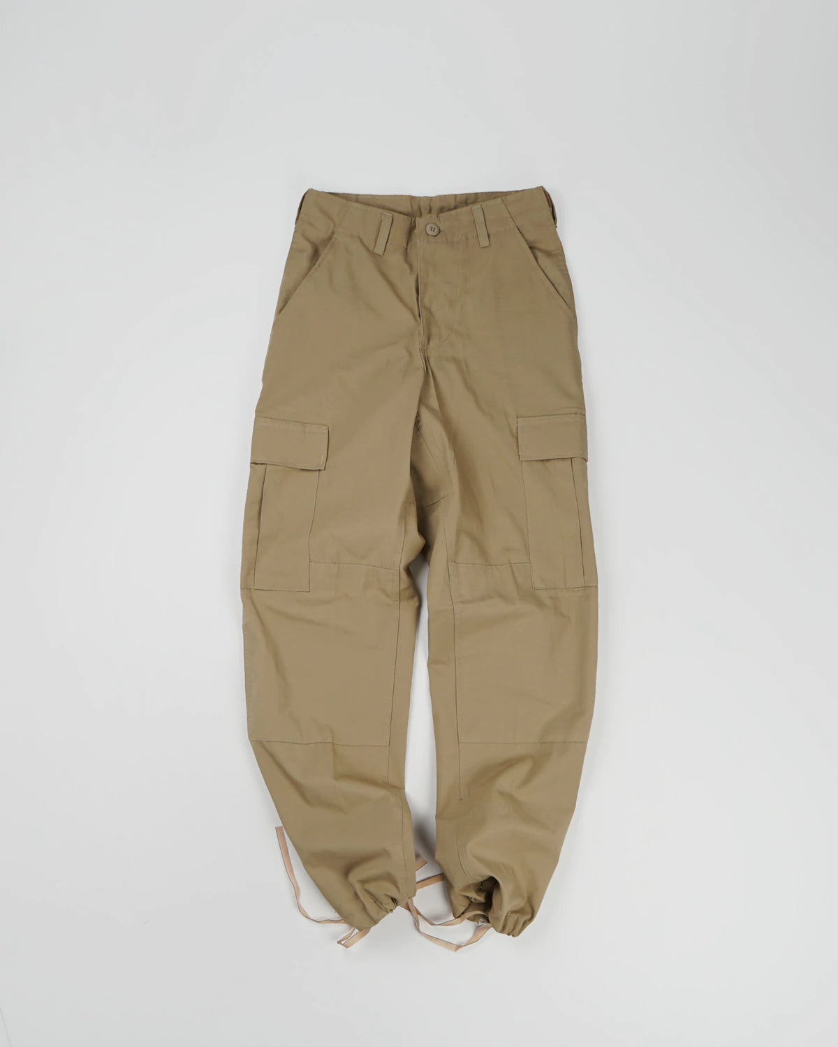 US Cotton x Poly 6 Pockets Pants  Beige